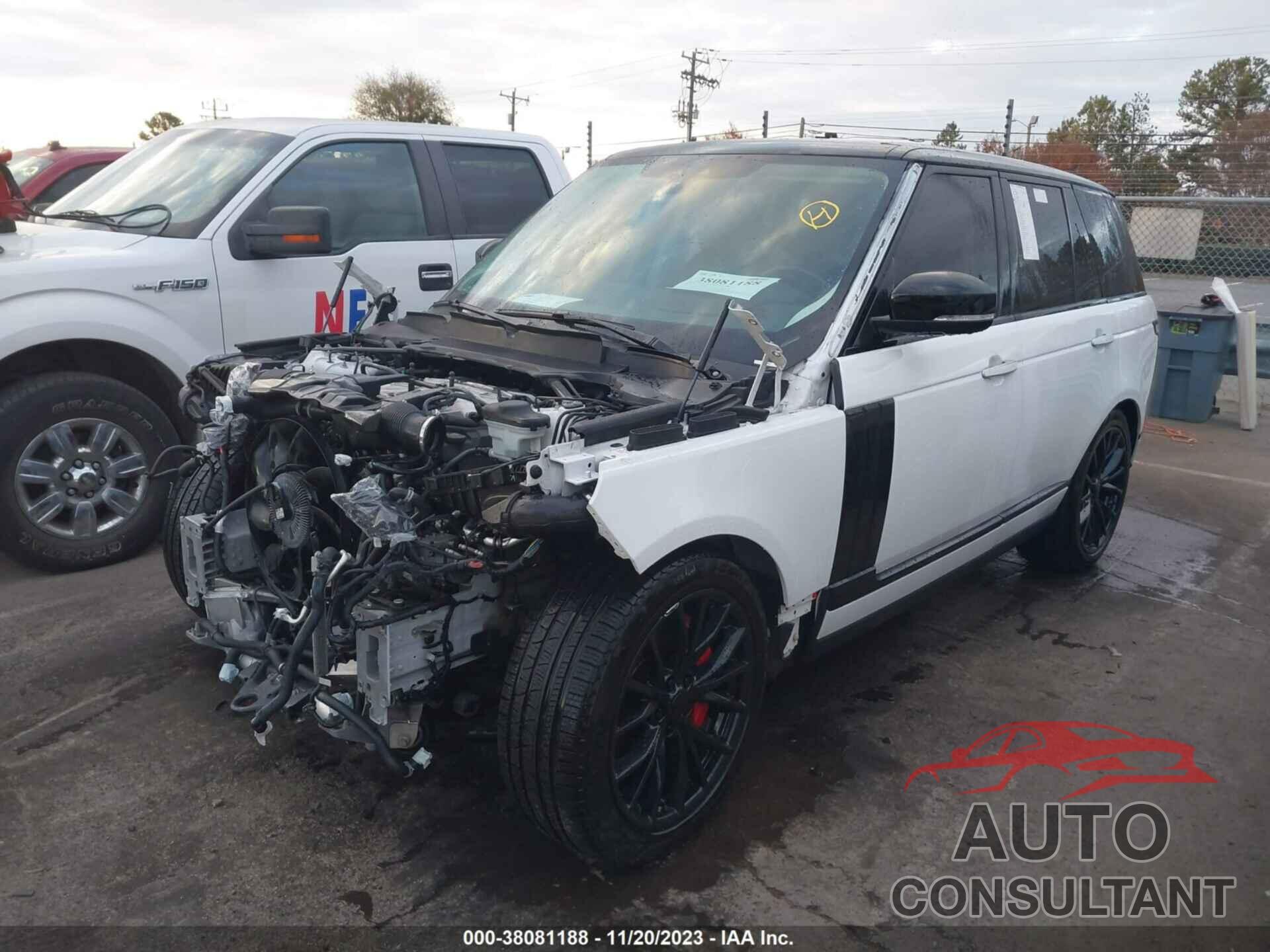 LAND ROVER RANGE ROVER 2018 - SALGV2RE2JA396589