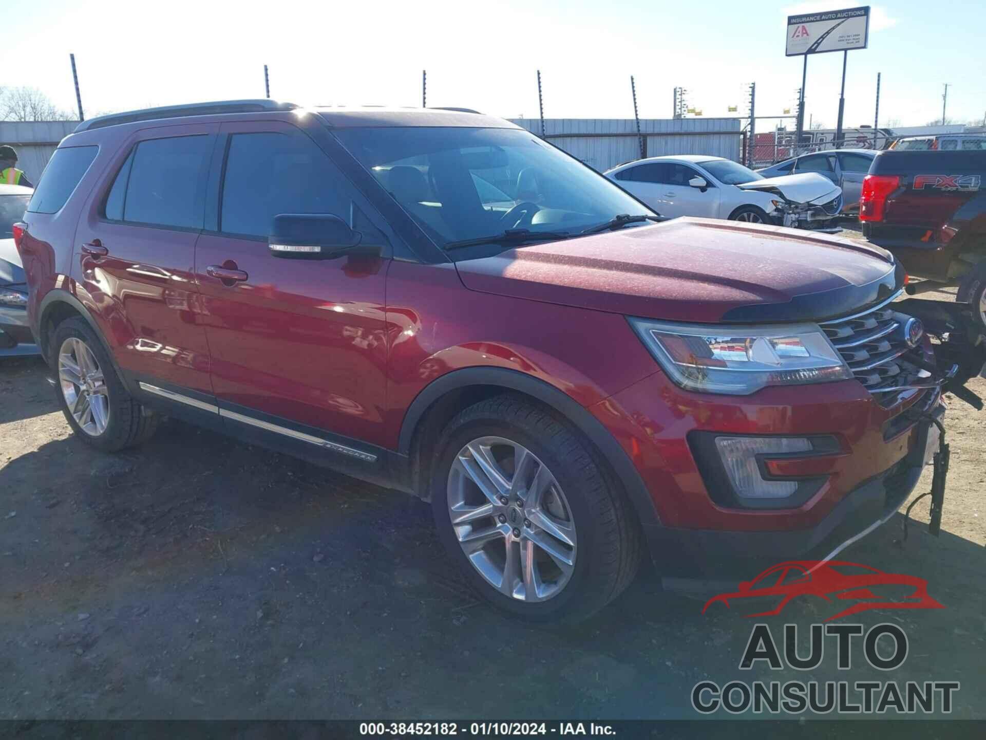 FORD EXPLORER 2017 - 1FM5K7D80HGC64794