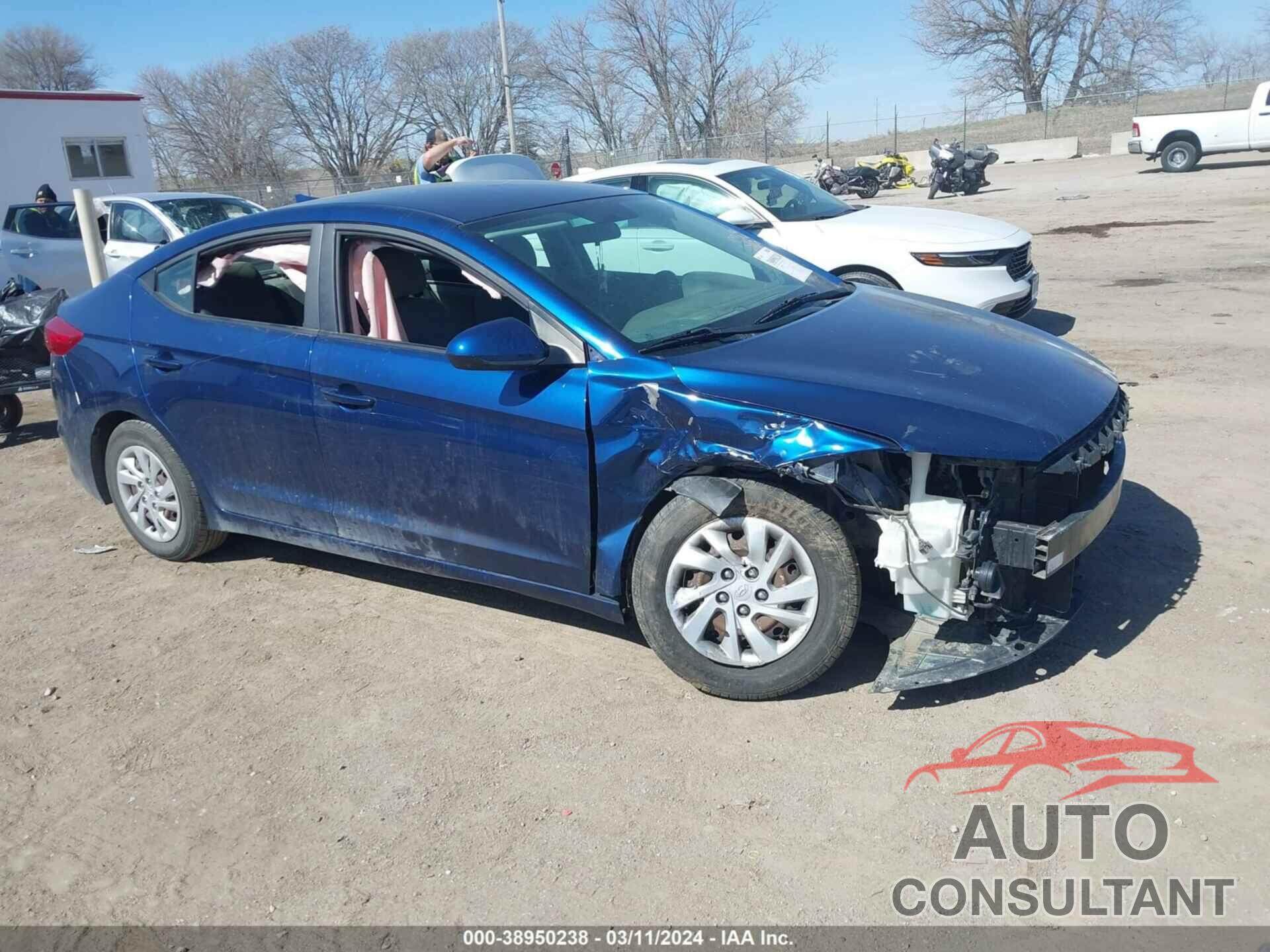 HYUNDAI ELANTRA 2017 - 5NPD74LF7HH197140