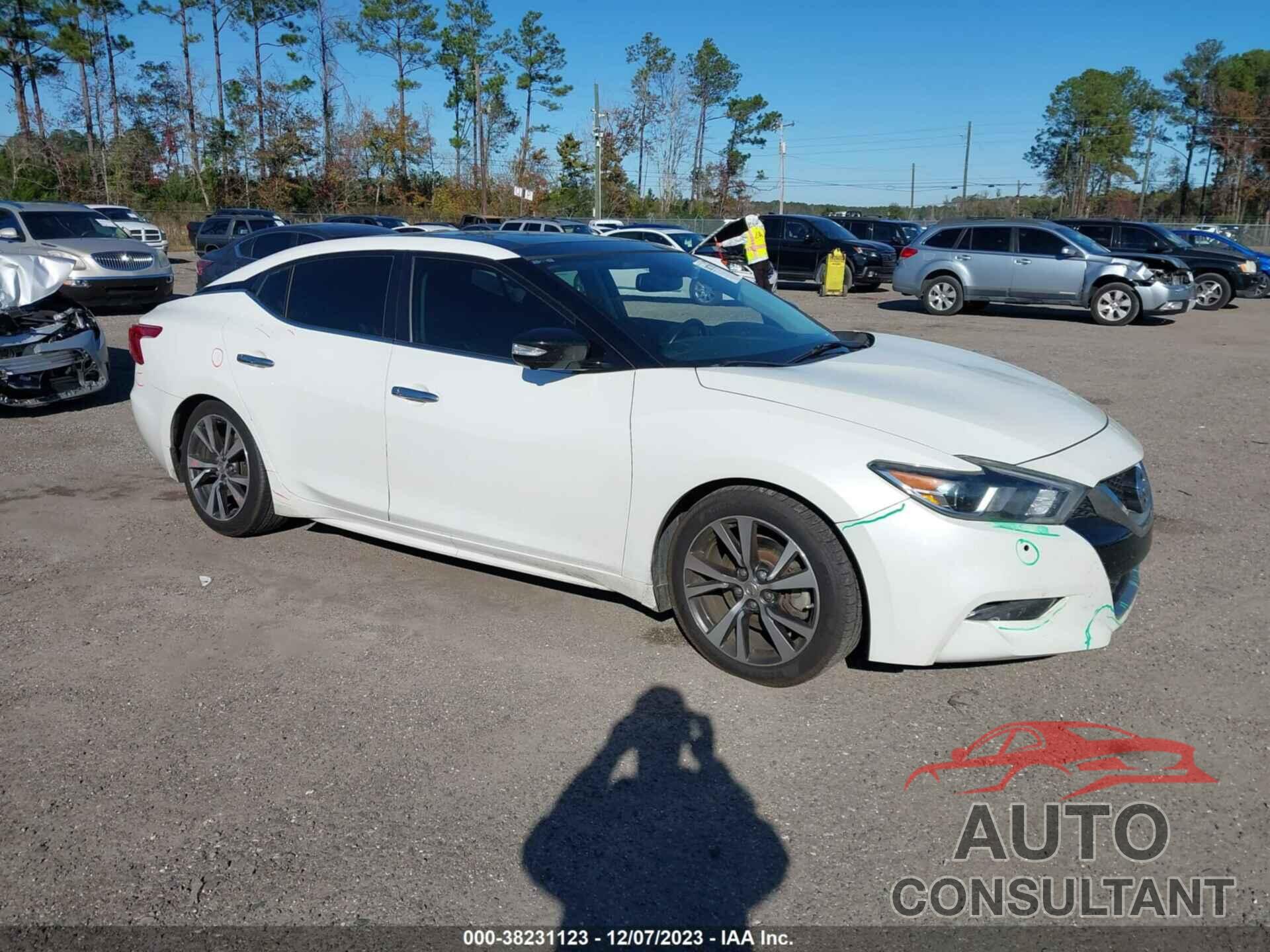 NISSAN MAXIMA 2017 - 1N4AA6AP9HC408187