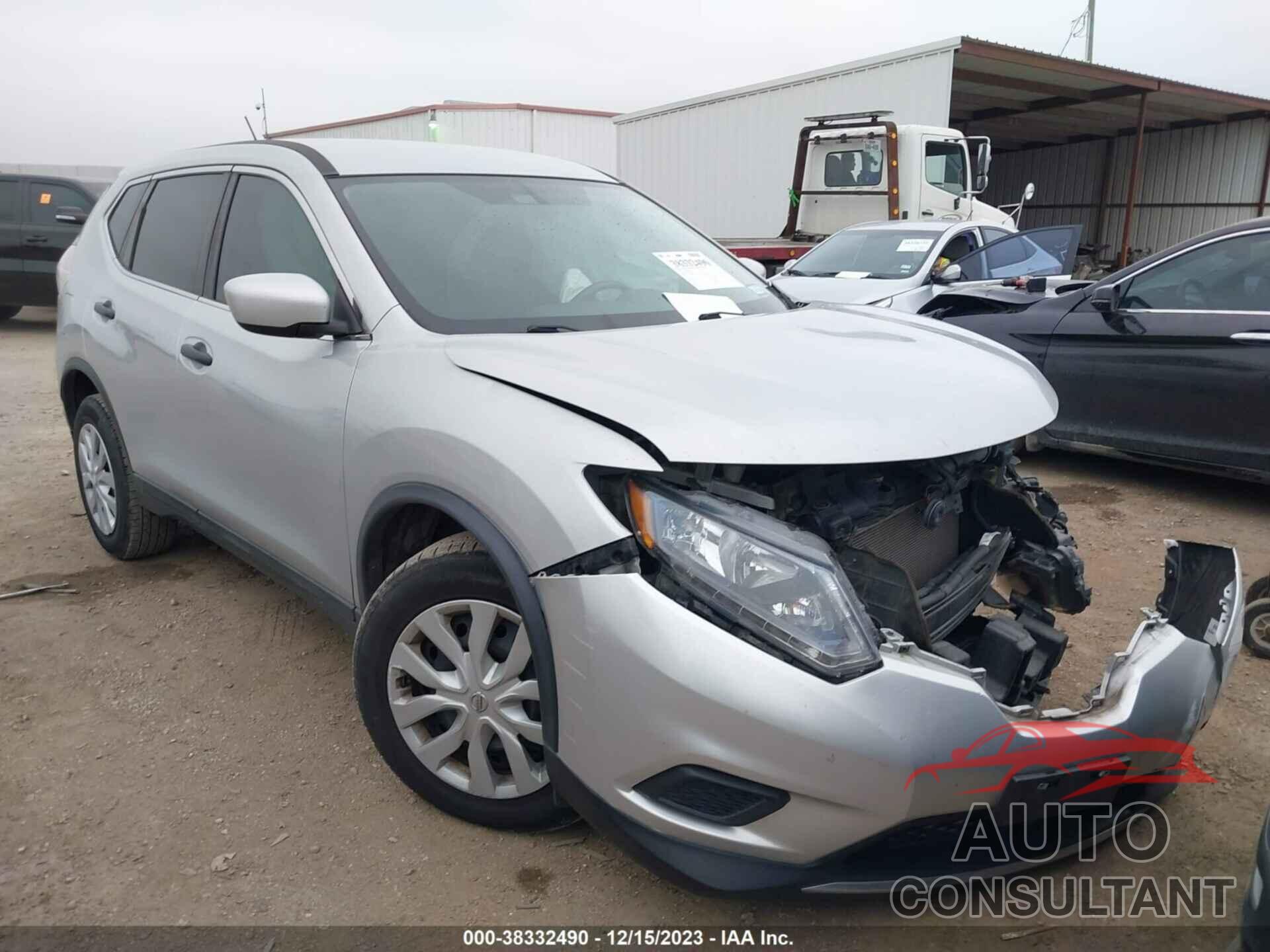 NISSAN ROGUE 2016 - 5N1AT2MV9GC780176