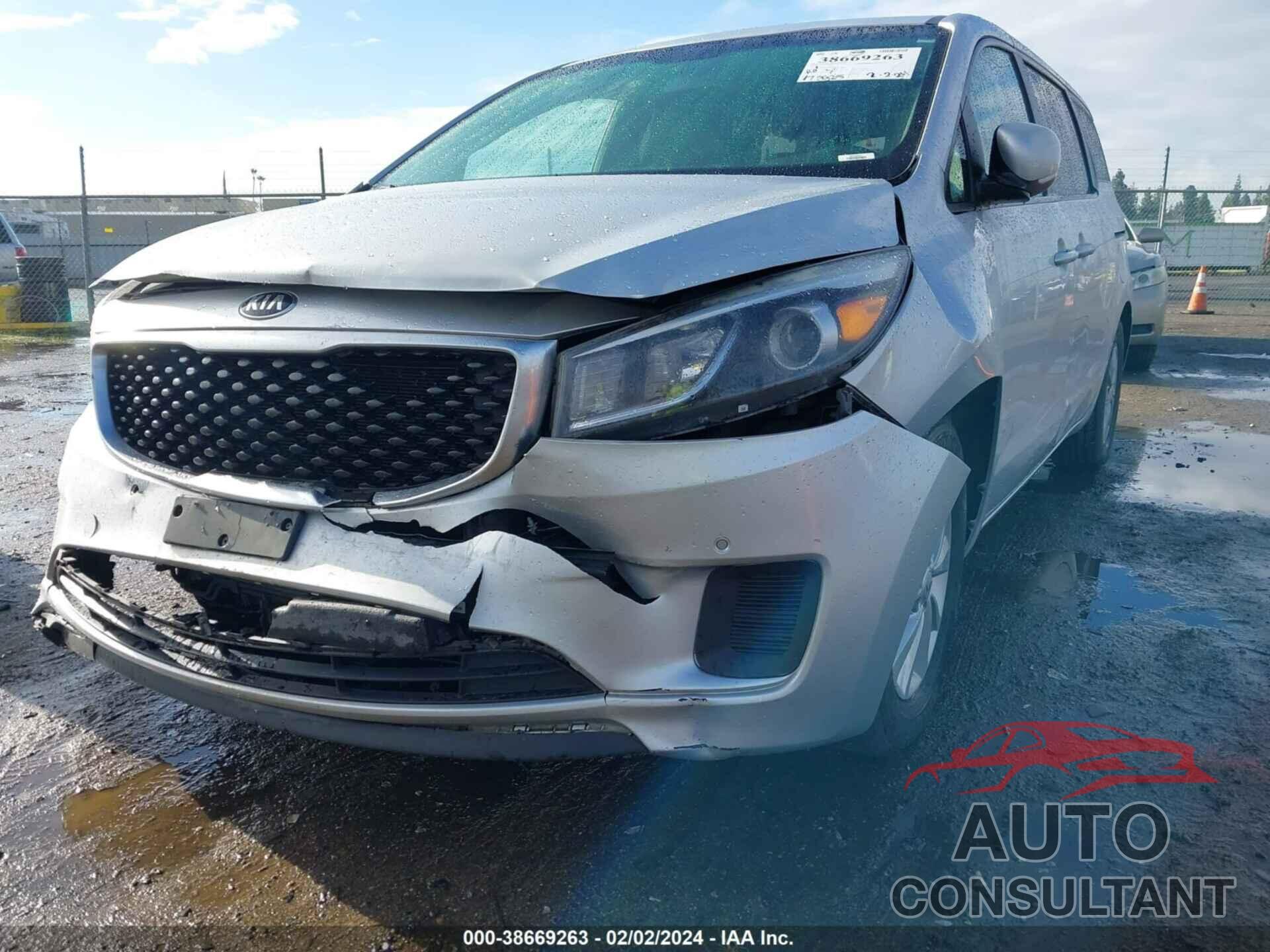 KIA SEDONA 2017 - KNDMB5C18H6254206