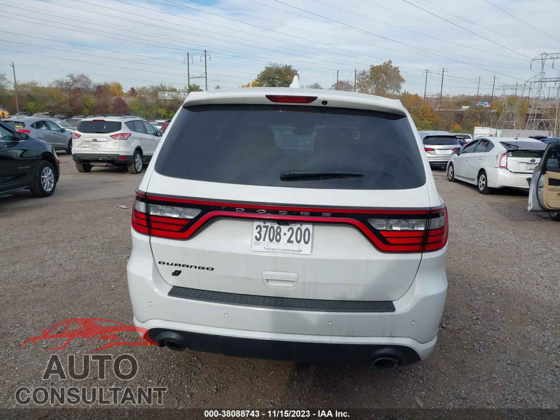 DODGE DURANGO 2019 - 1C4SDJGJ5KC723135