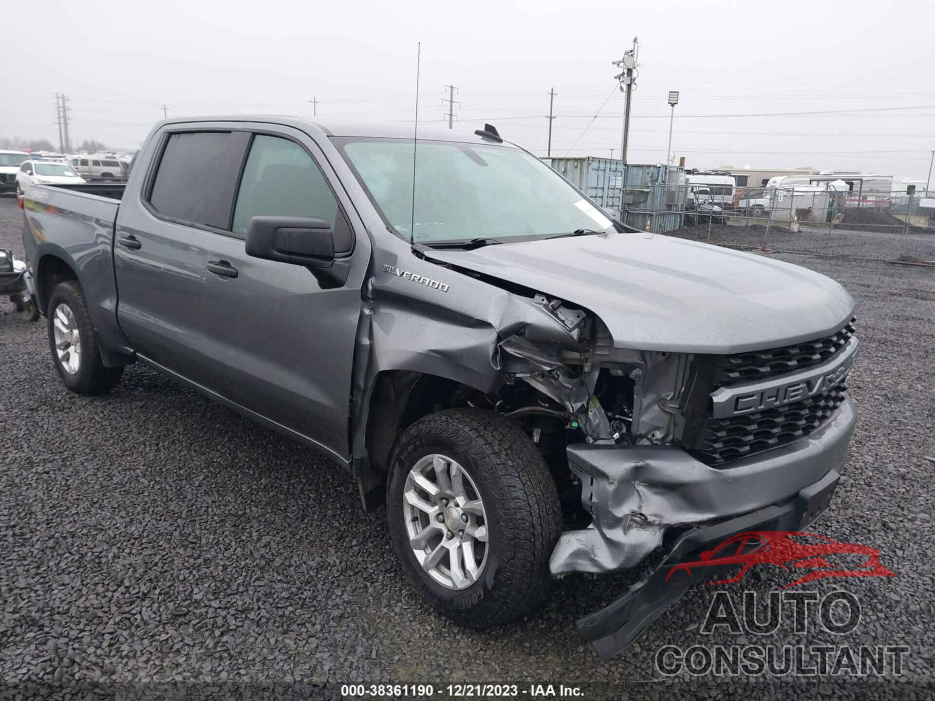 CHEVROLET SILVERADO 1500 2021 - 3GCPYBEK3MG280835