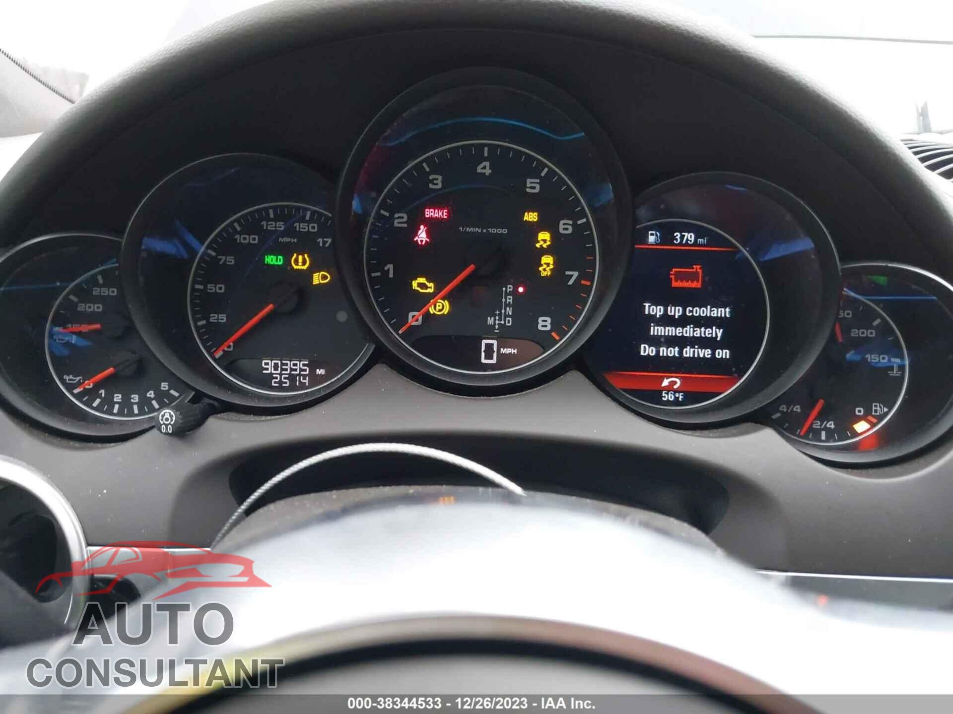 PORSCHE CAYENNE 2016 - WP1AA2A23GLA10655