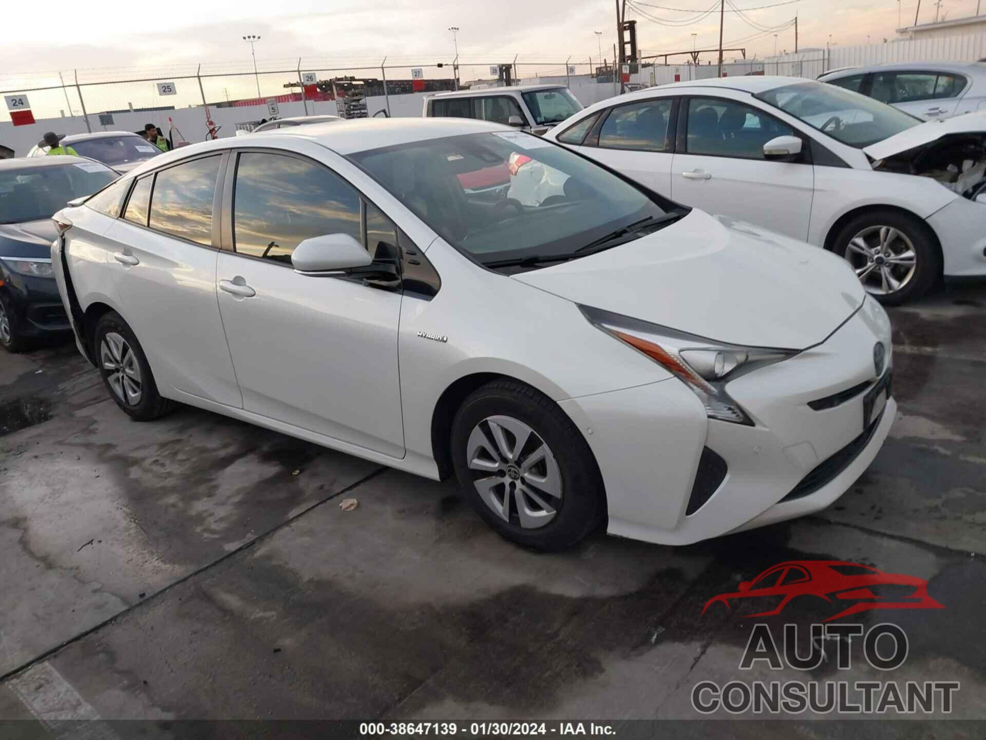 TOYOTA PRIUS 2017 - JTDKBRFU9H3557517