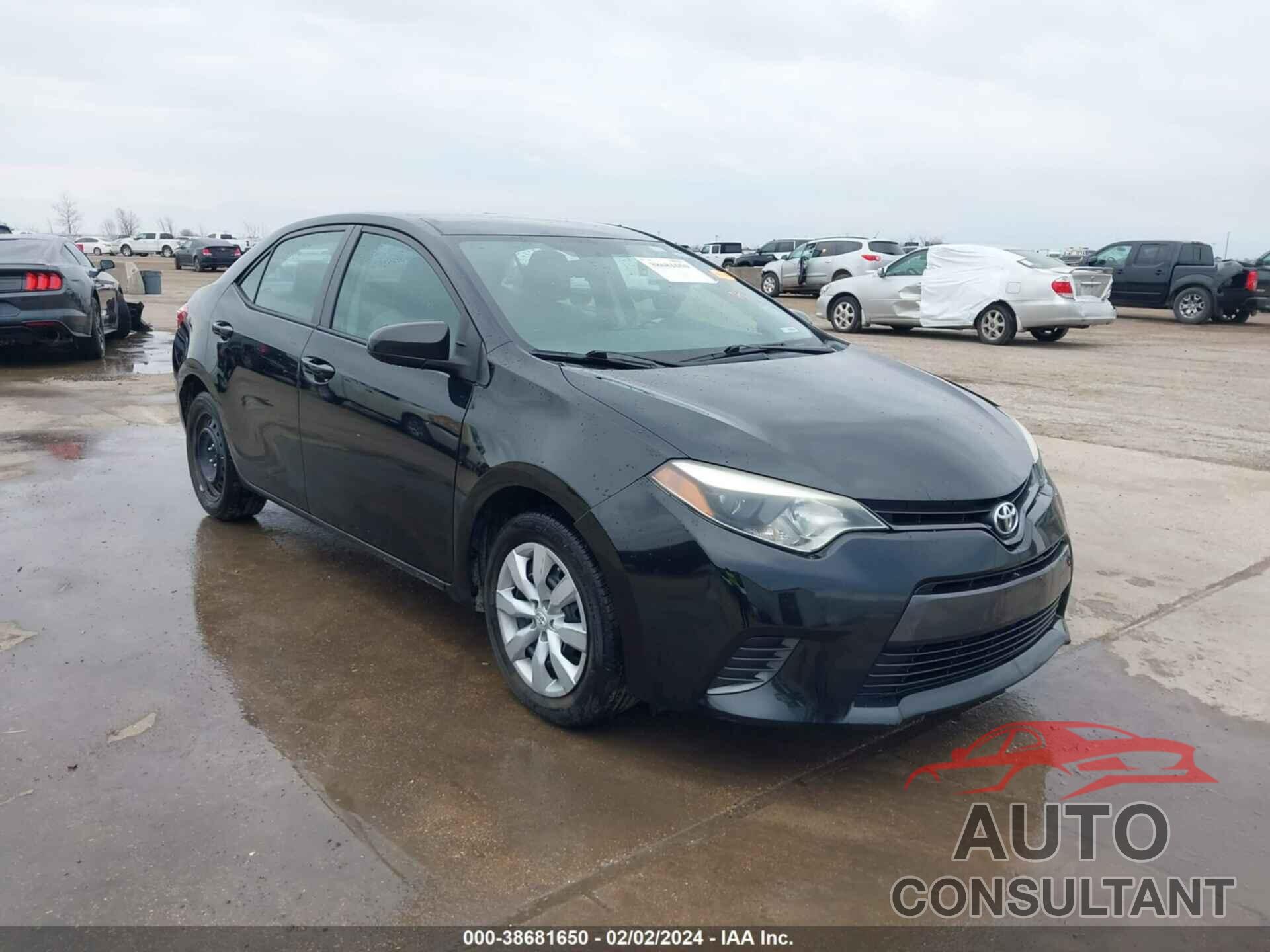 TOYOTA COROLLA 2016 - 5YFBURHE9GP461439