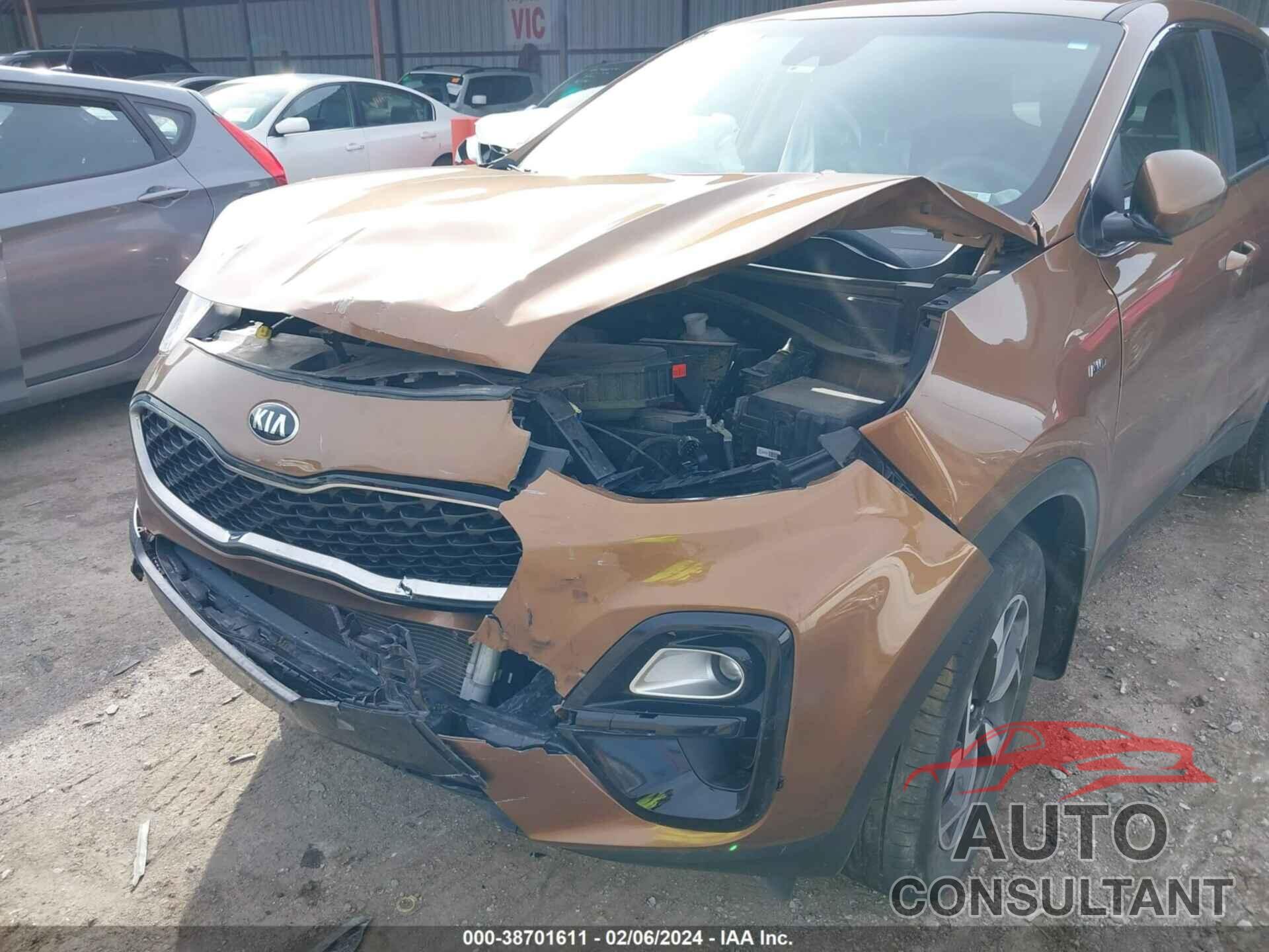 KIA SPORTAGE 2020 - KNDPMCAC5L7755153