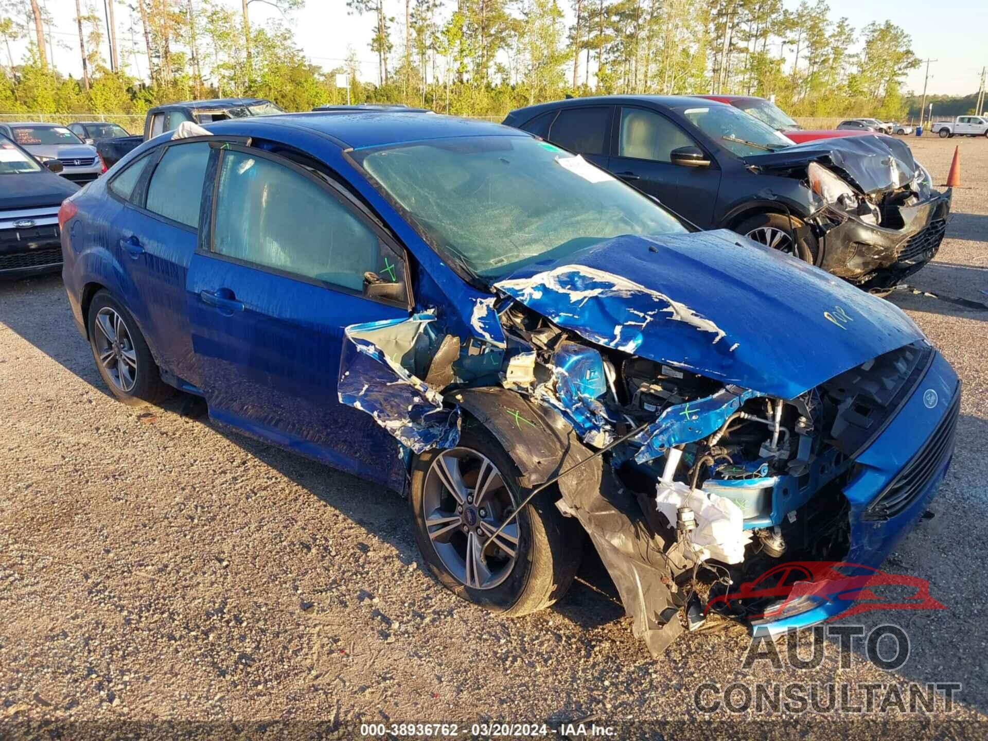 FORD FOCUS 2018 - 1FADP3F25JL227021