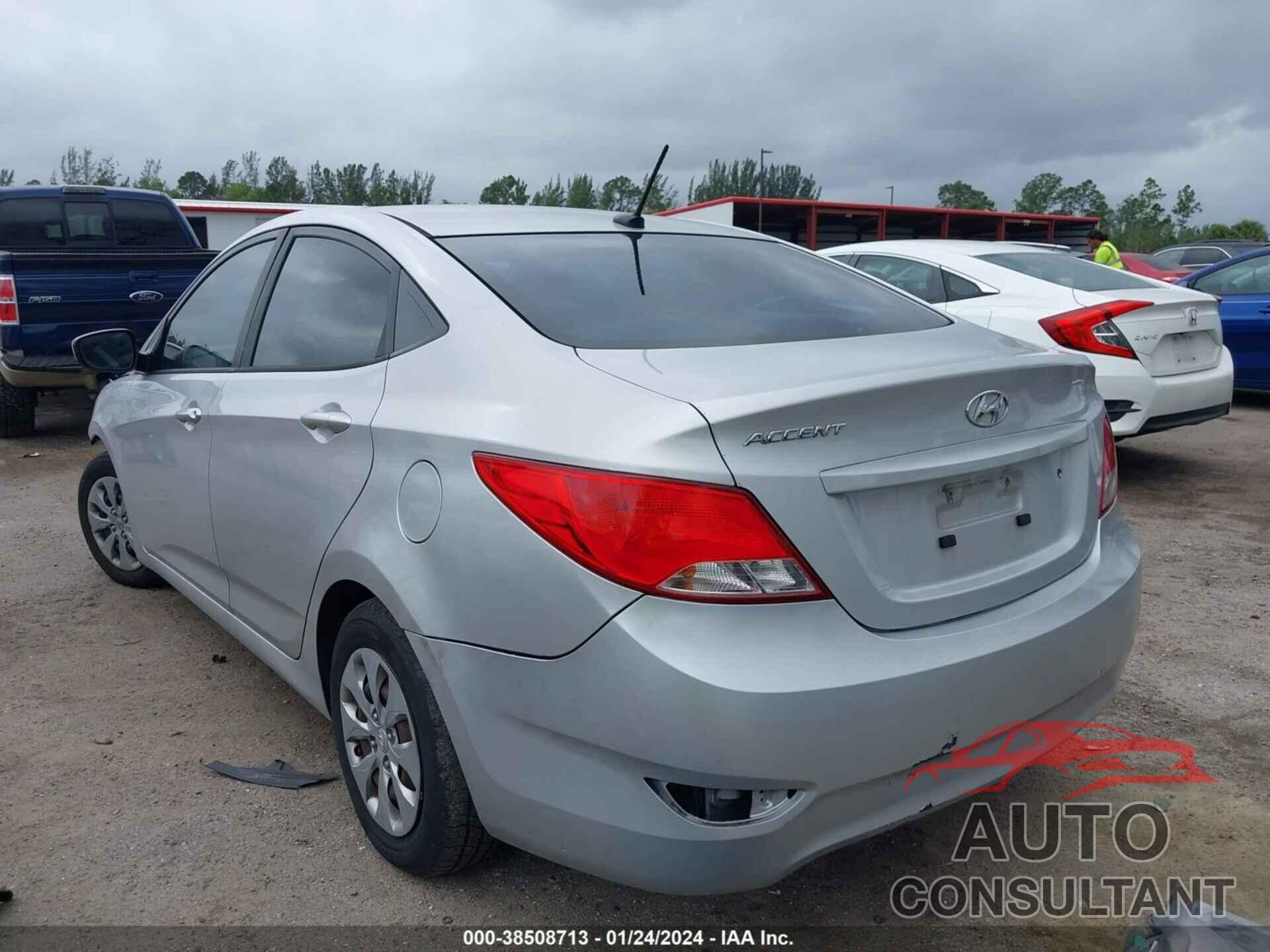 HYUNDAI ACCENT 2016 - KMHCT4AE7GU946052