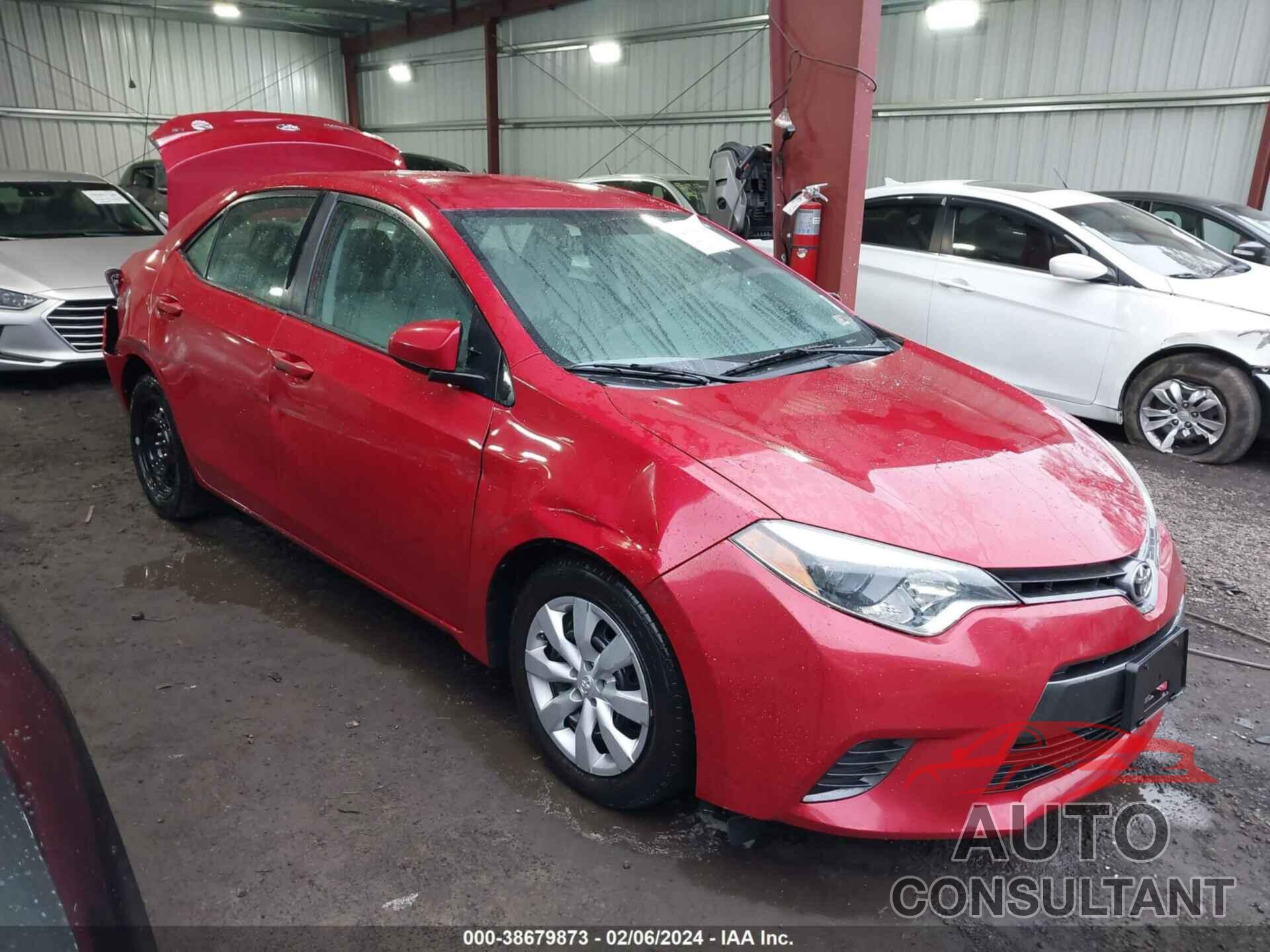 TOYOTA COROLLA 2016 - 2T1BURHE8GC690873