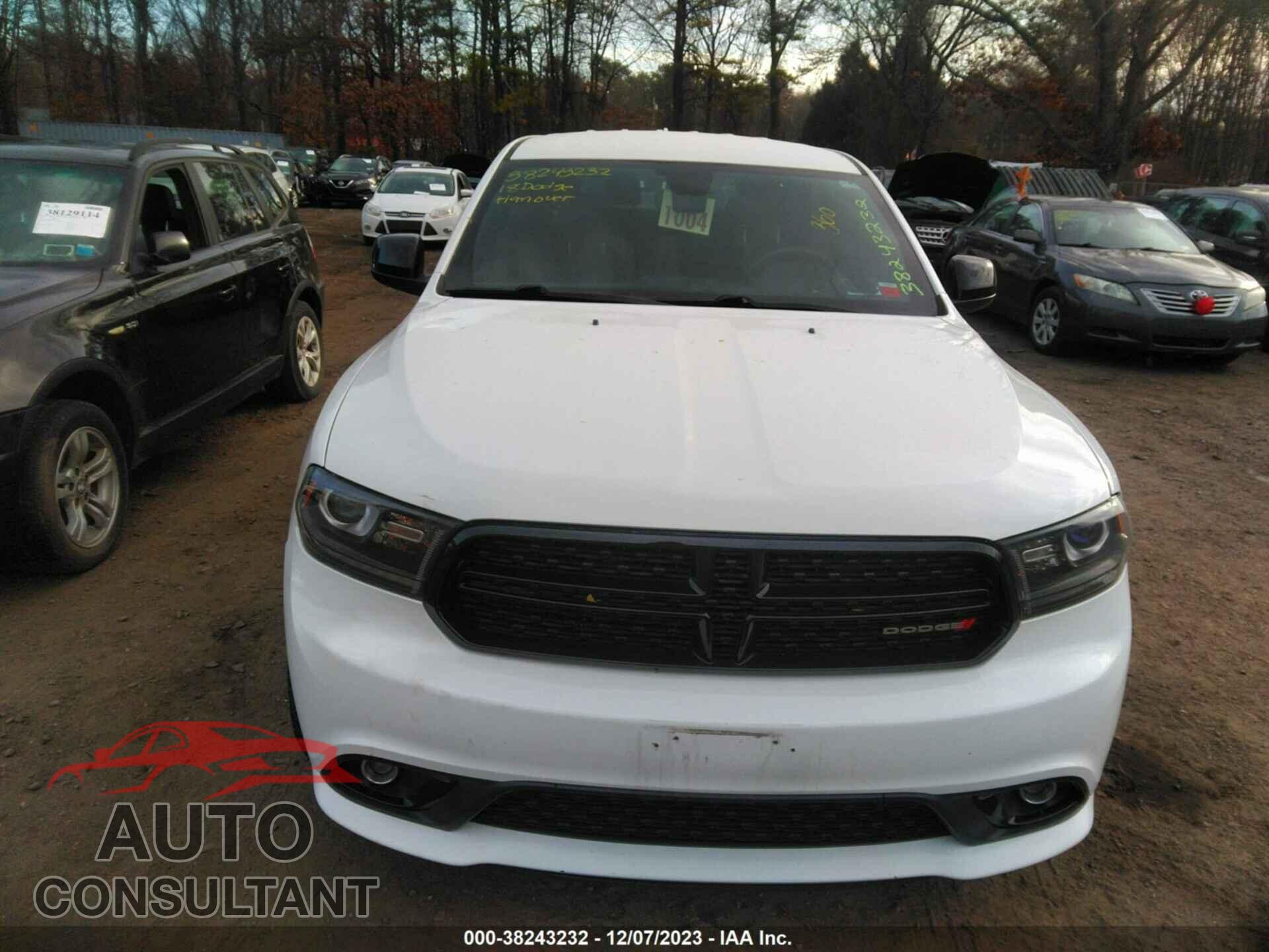 DODGE DURANGO 2018 - 1C4RDJAG4JC372163