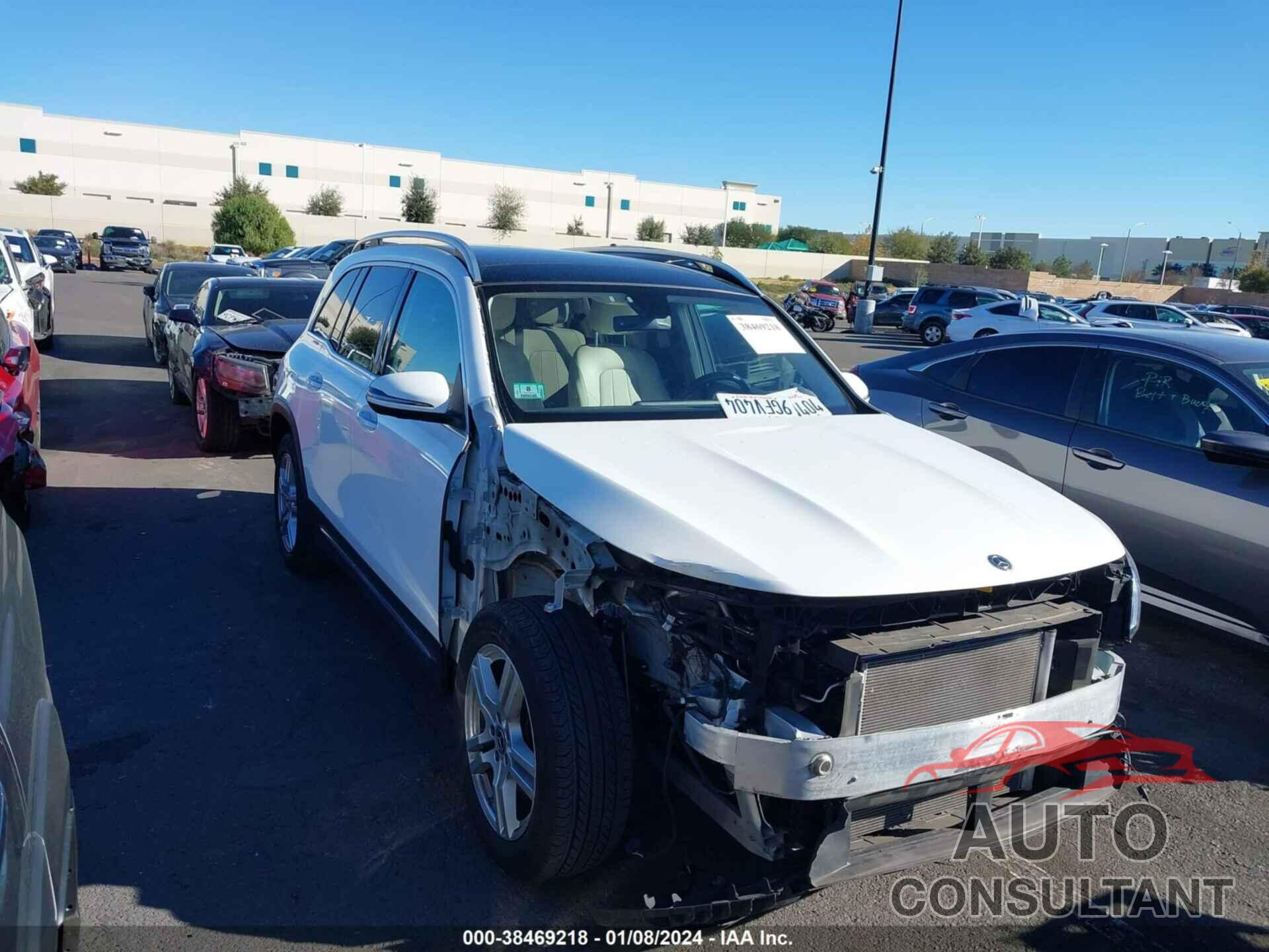 MERCEDES-BENZ GLB 250 2020 - W1N4M4HB1LW028189