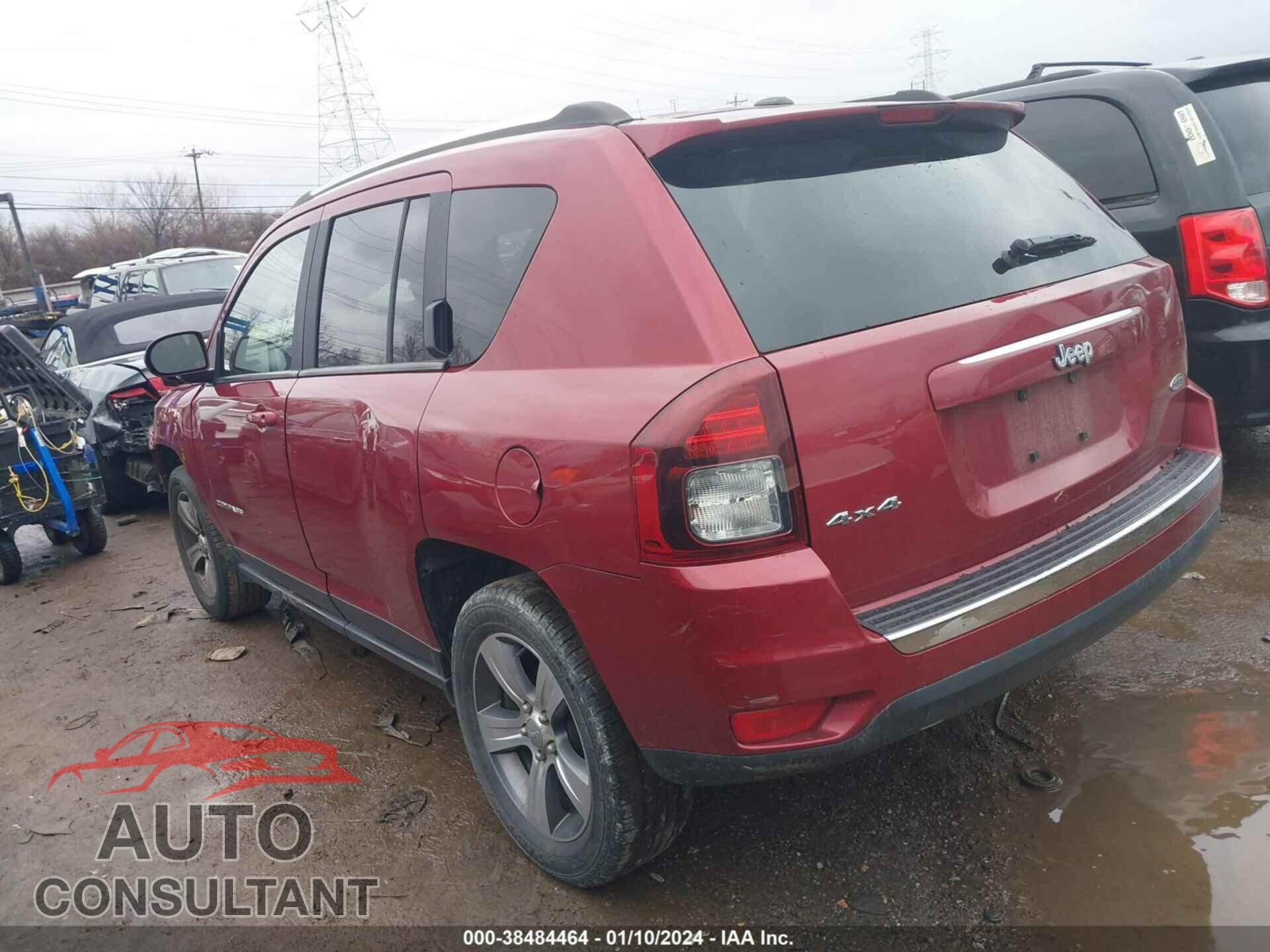 JEEP COMPASS 2017 - 1C4NJDEB6HD113671