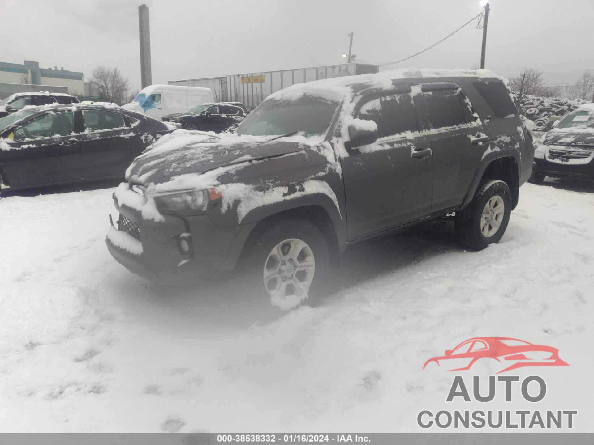 TOYOTA 4RUNNER 2016 - JTEBU5JR4G5292381