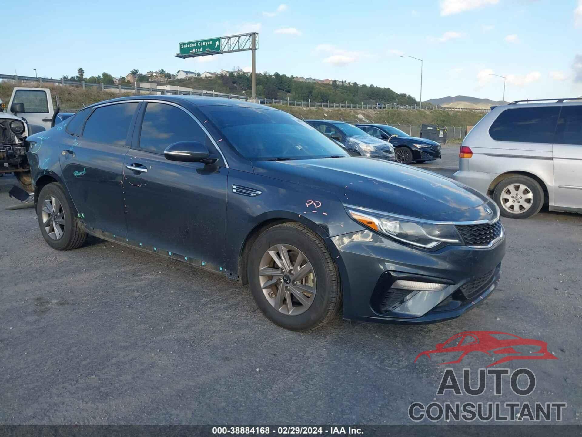 KIA OPTIMA 2020 - 5XXGT4L35LG394567