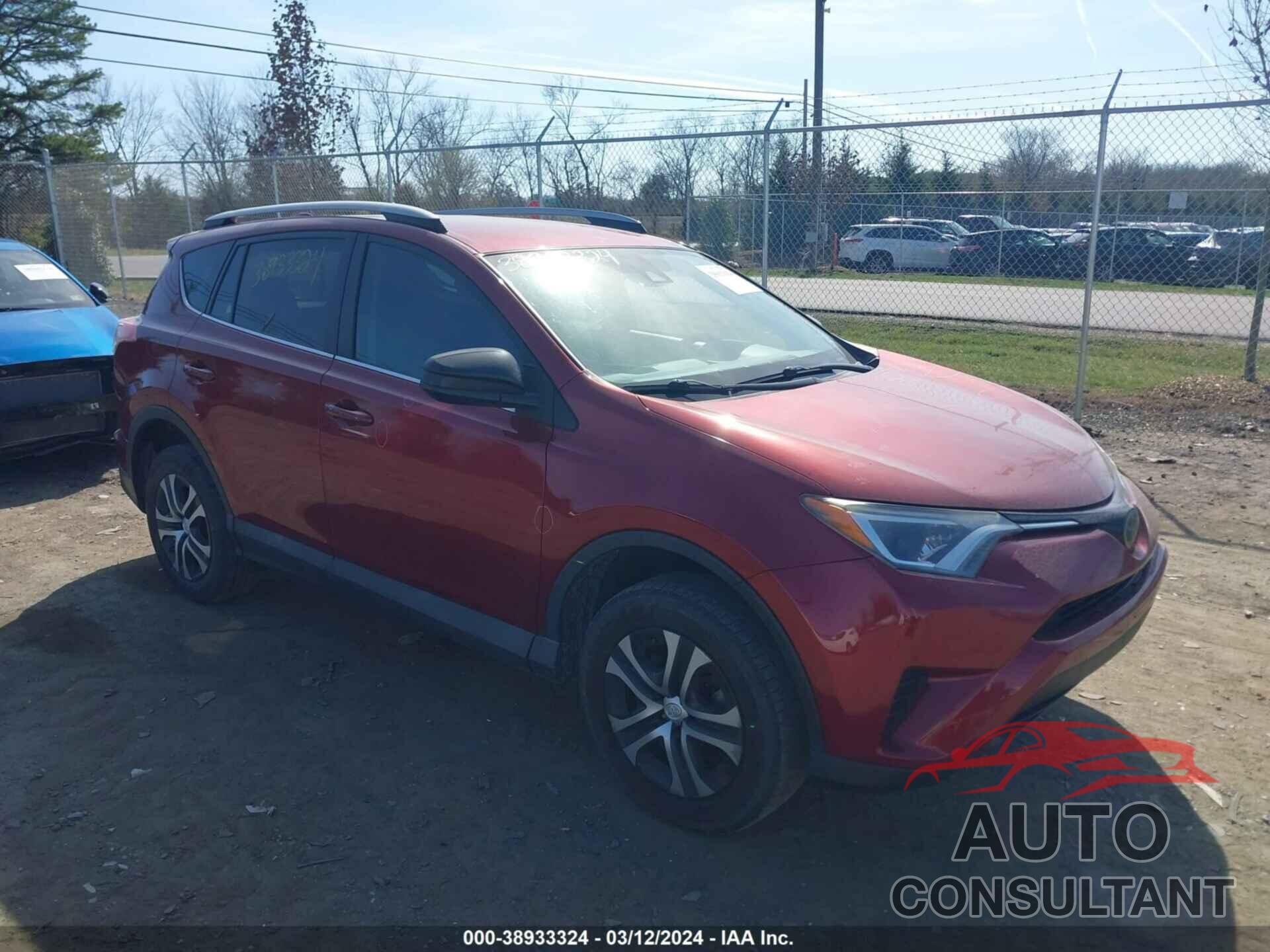 TOYOTA RAV4 2018 - 2T3ZFREV6JW471453