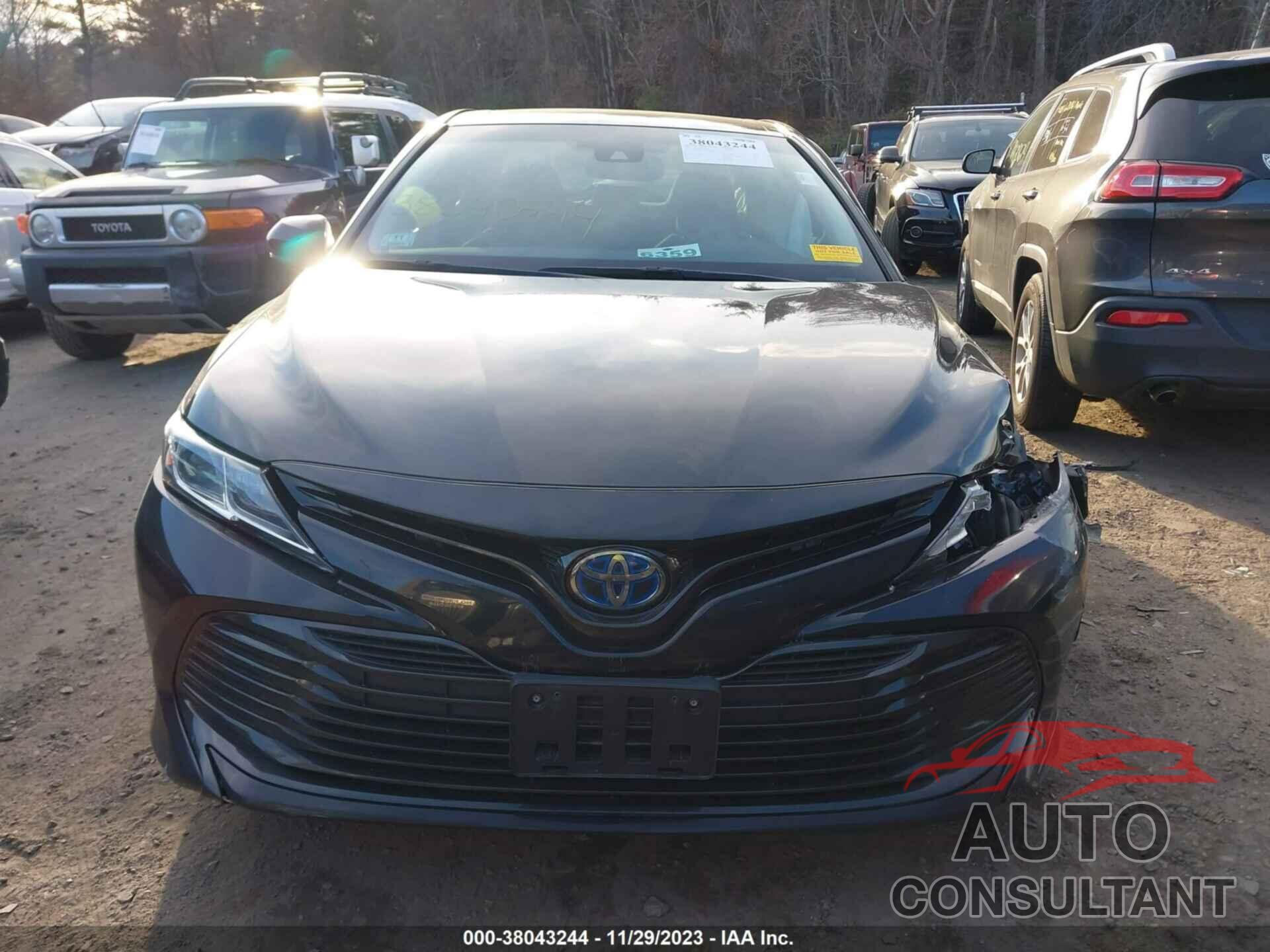 TOYOTA CAMRY 2020 - 4T1E31AK6LU538293