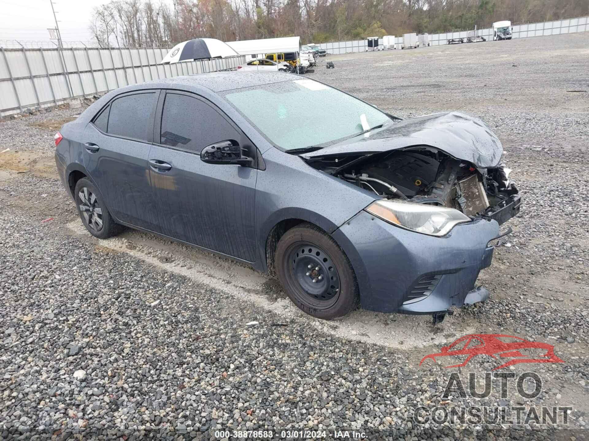 TOYOTA COROLLA 2016 - 2T1BURHE8GC652737