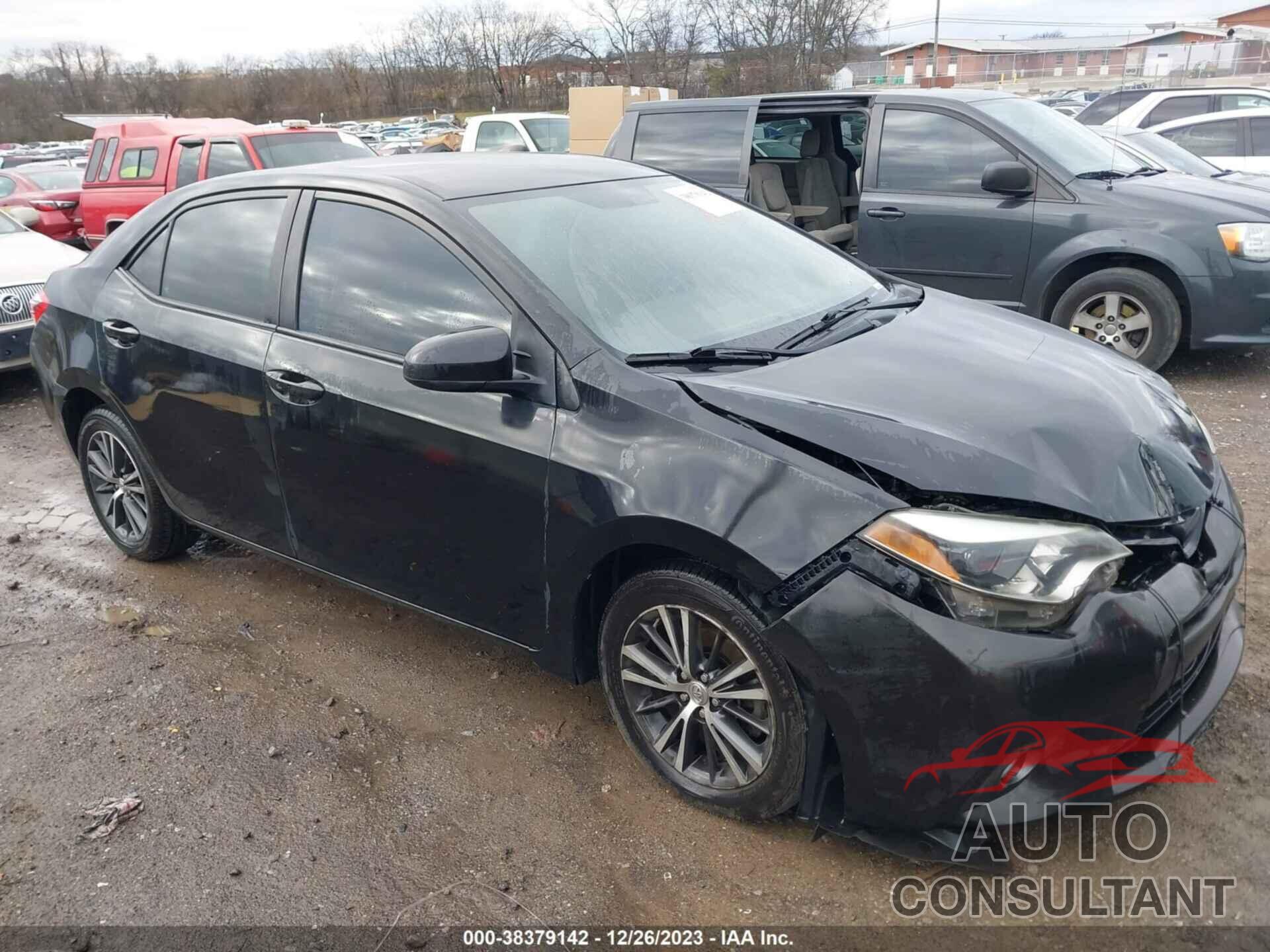 TOYOTA COROLLA 2016 - 2T1BURHE3GC616518