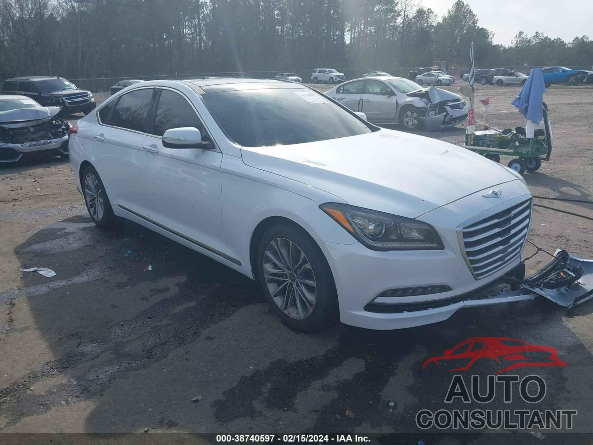 HYUNDAI GENESIS 2016 - KMHGN4JE1GU106148