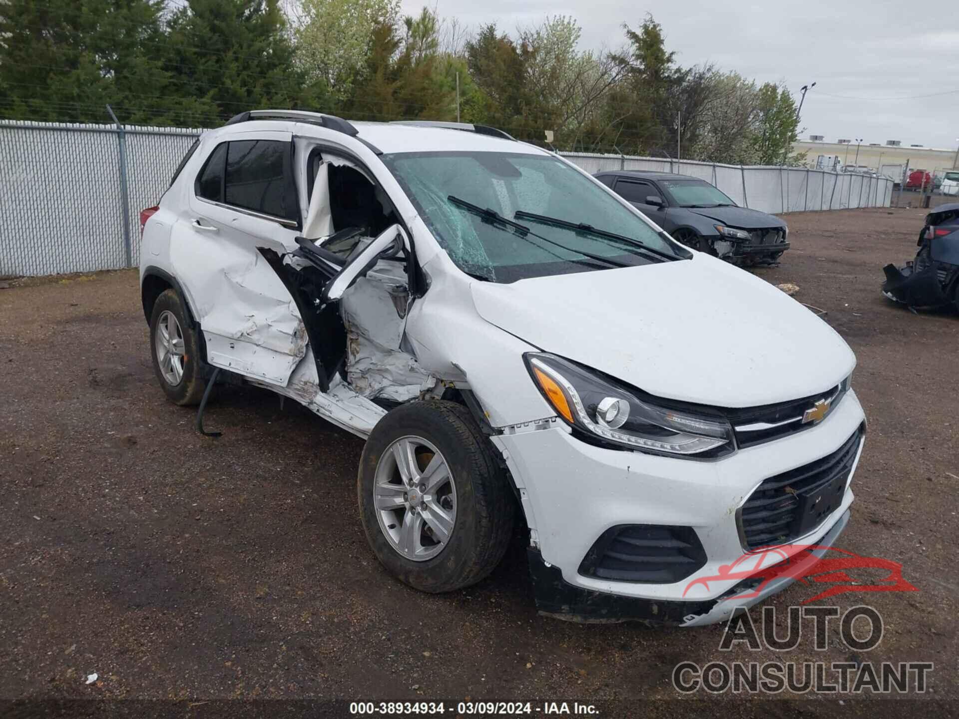 CHEVROLET TRAX 2020 - KL7CJLSB1LB320850