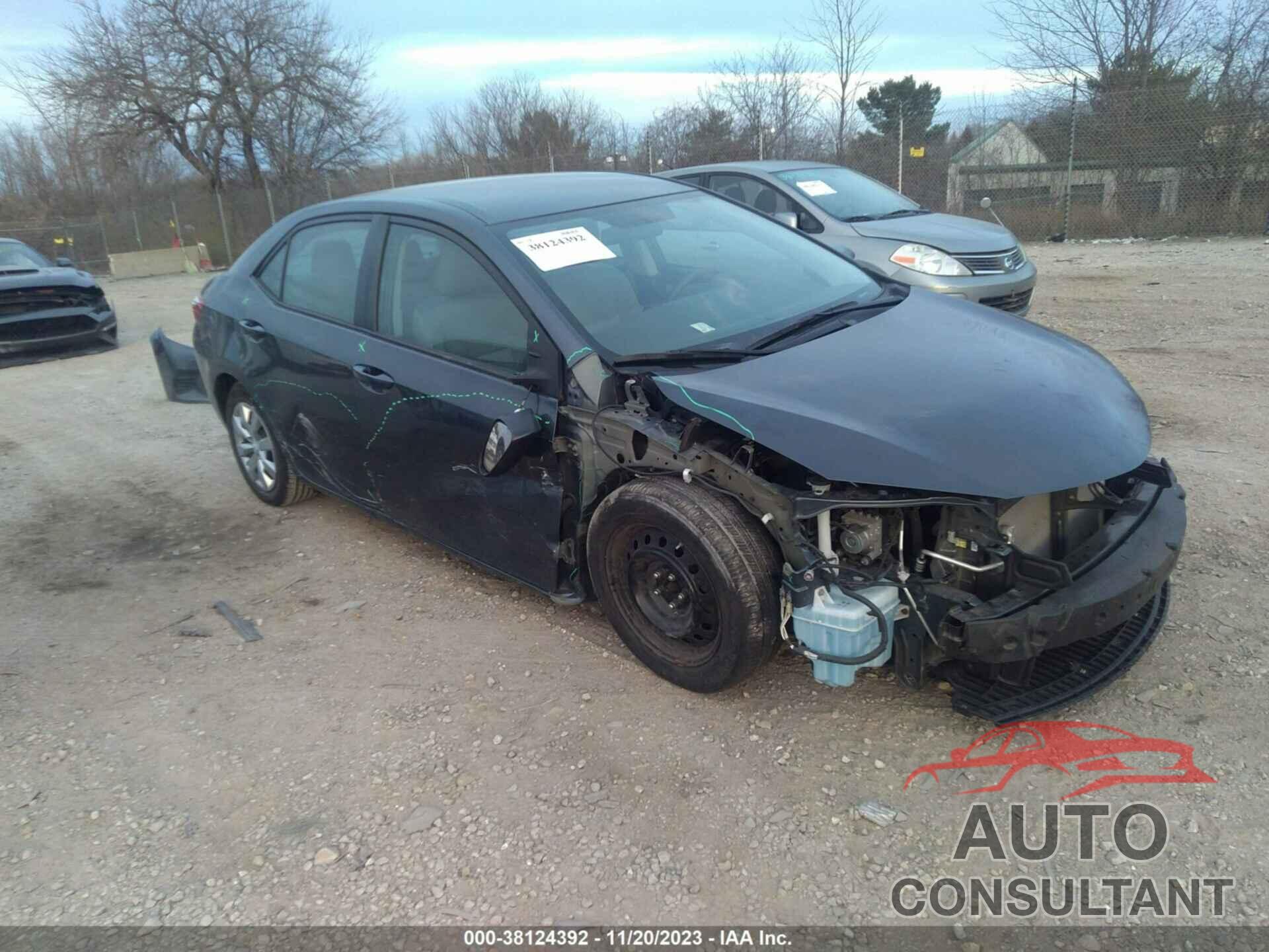 TOYOTA COROLLA 2016 - 2T1BURHE3GC644867