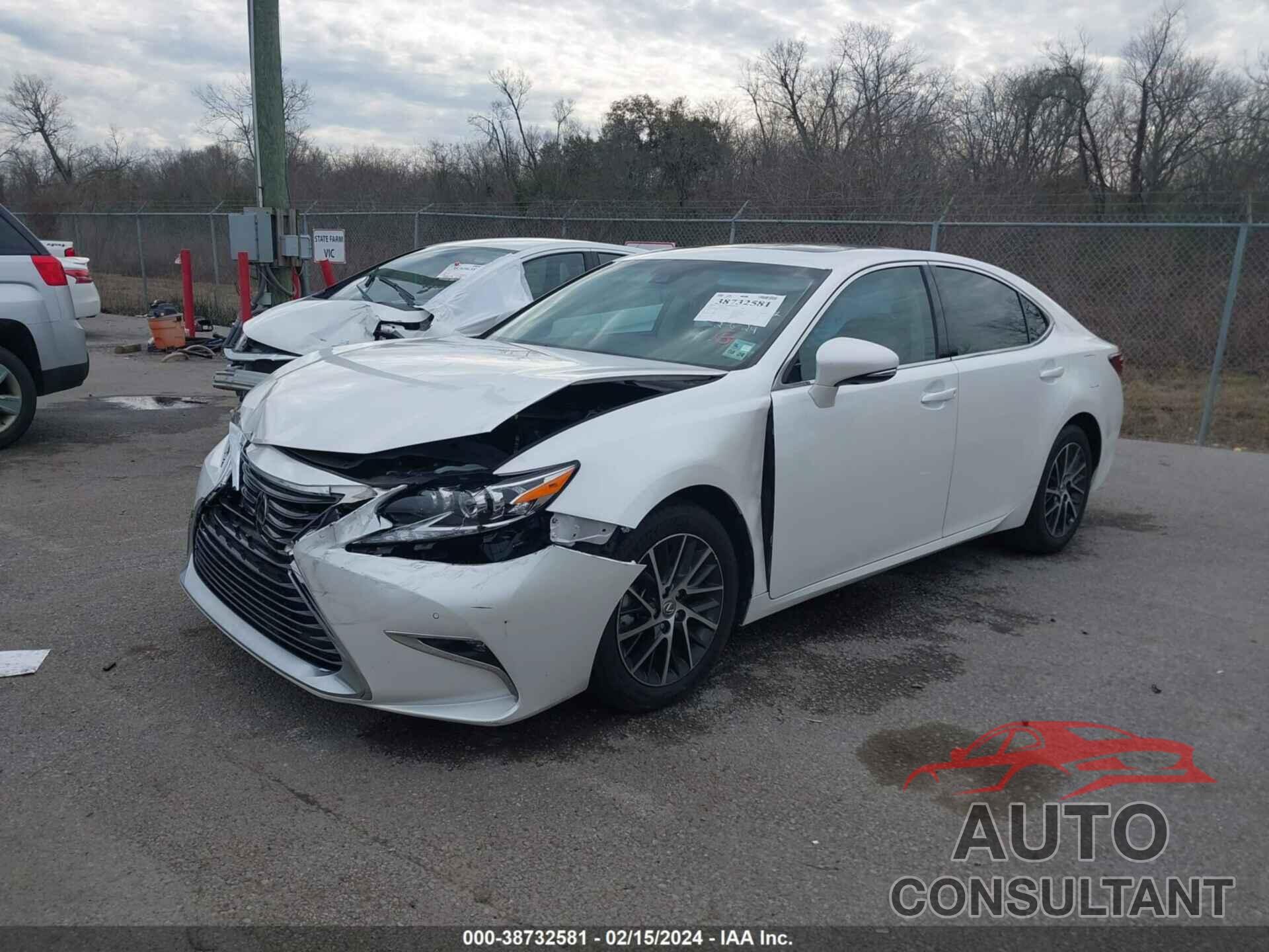 LEXUS ES 350 2018 - 58ABK1GG5JU098484