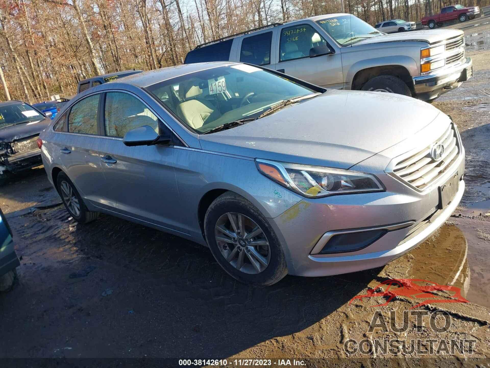 HYUNDAI SONATA 2017 - 5NPE24AF5HH568513