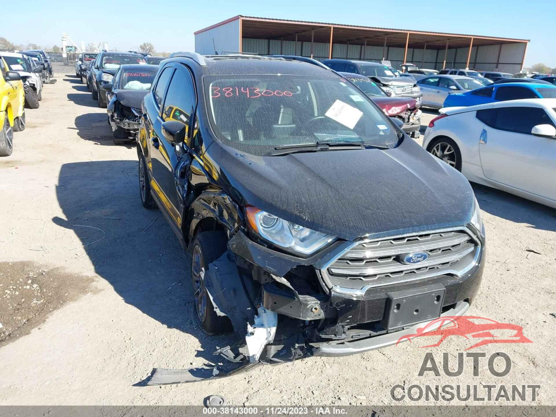 FORD ECOSPORT 2020 - MAJ3S2KEXLC337361