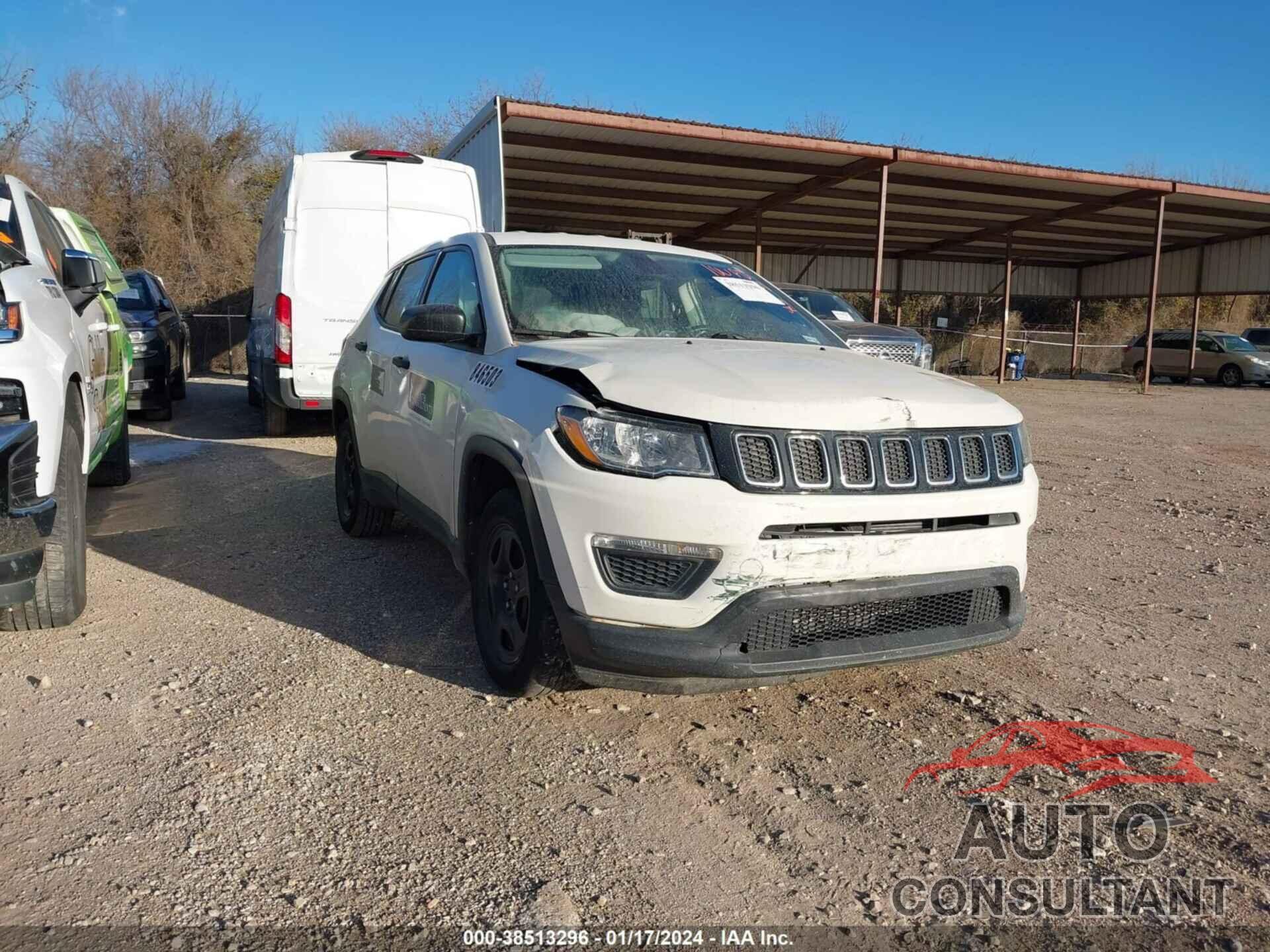 JEEP COMPASS 2018 - 3C4NJCAB9JT263466