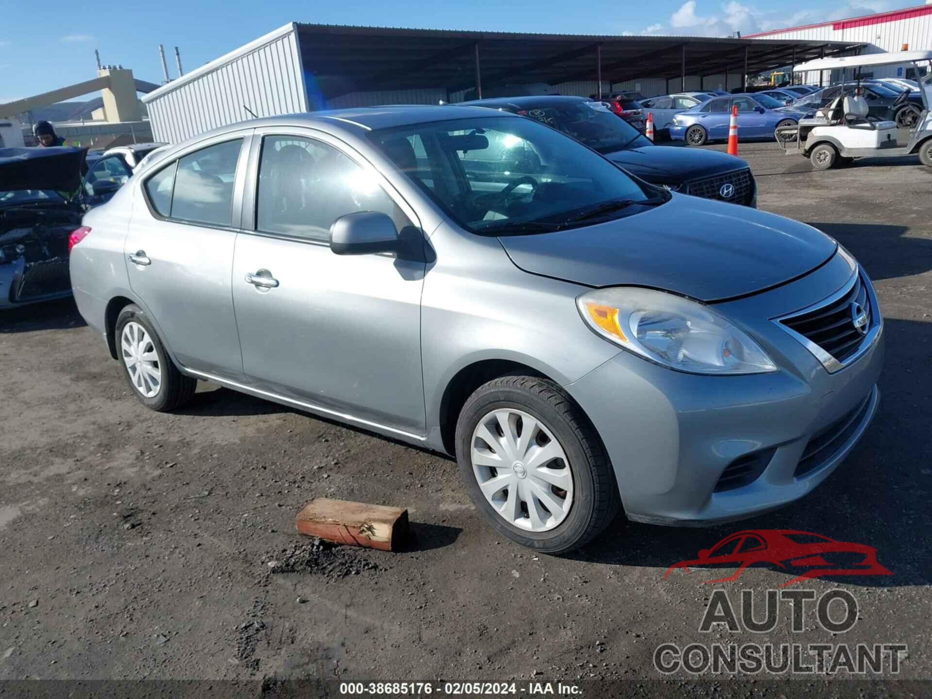 NISSAN VERSA 2012 - 3N1CN7APXCL914205