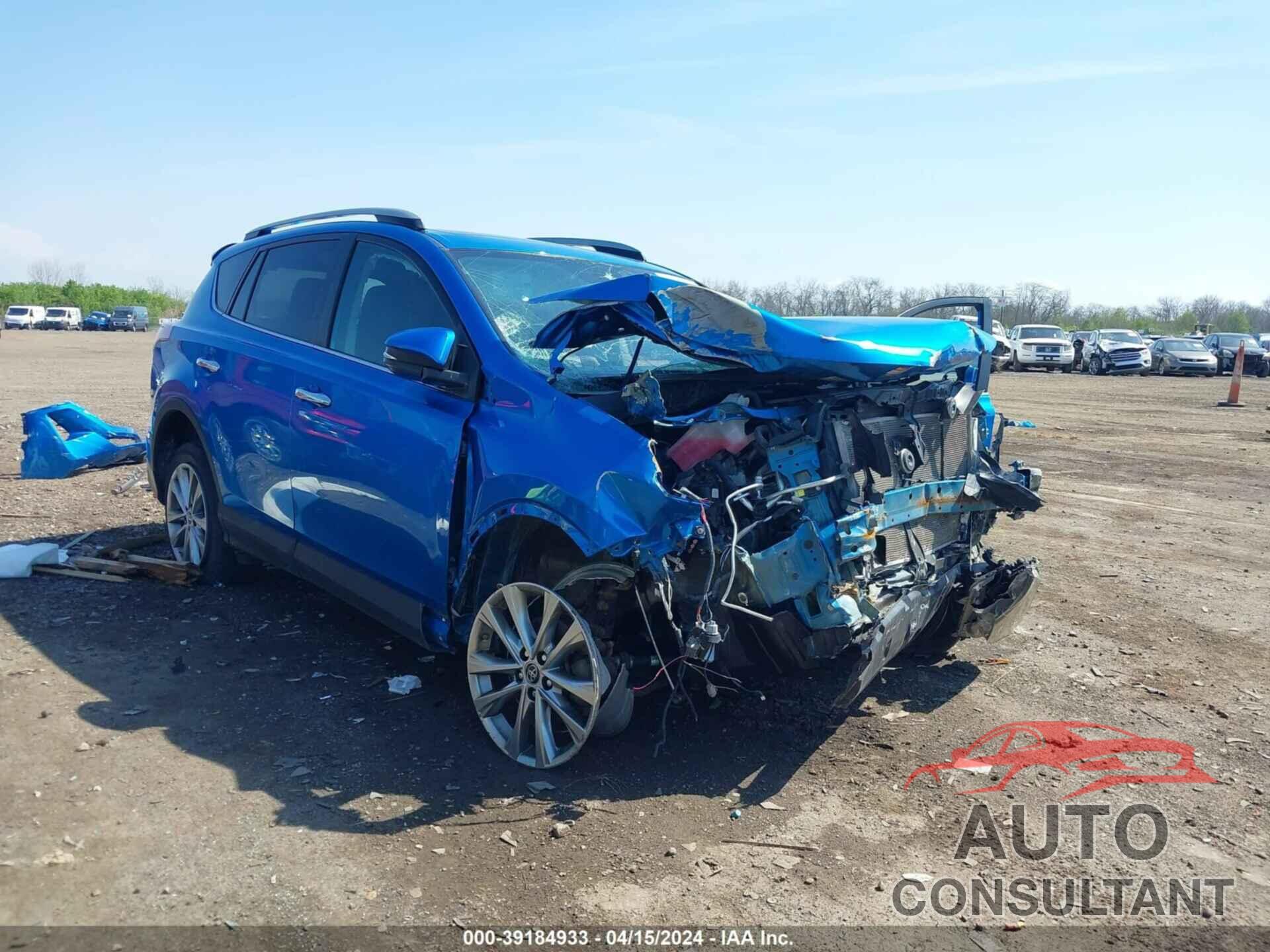 TOYOTA RAV4 2017 - 2T3DFREV0HW560469