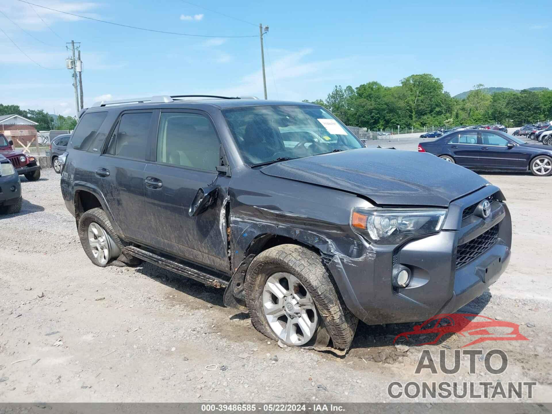 TOYOTA 4RUNNER 2016 - JTEBU5JR2G5383956