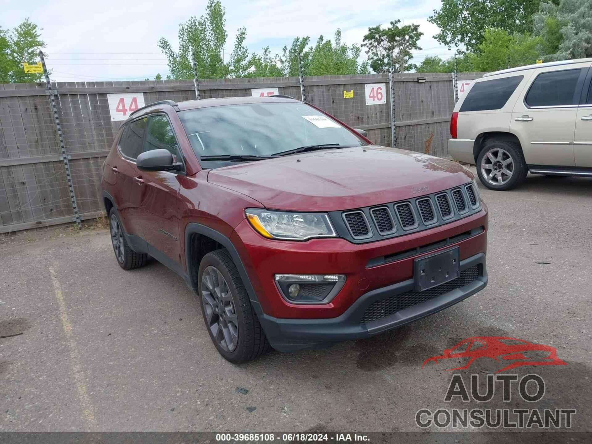 JEEP COMPASS 2021 - 3C4NJDEB9MT600917