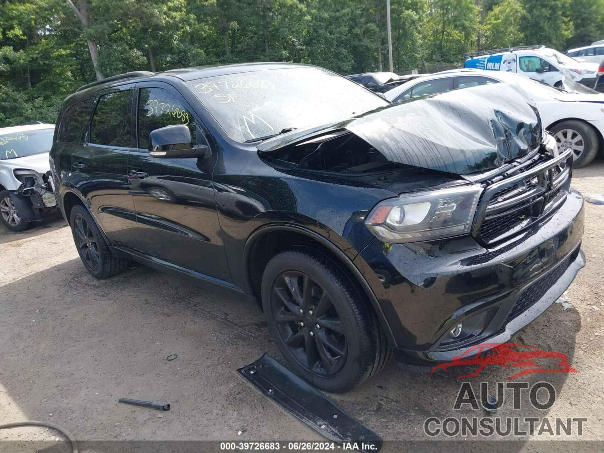 DODGE DURANGO 2017 - 1C4RDJDG9HC893756