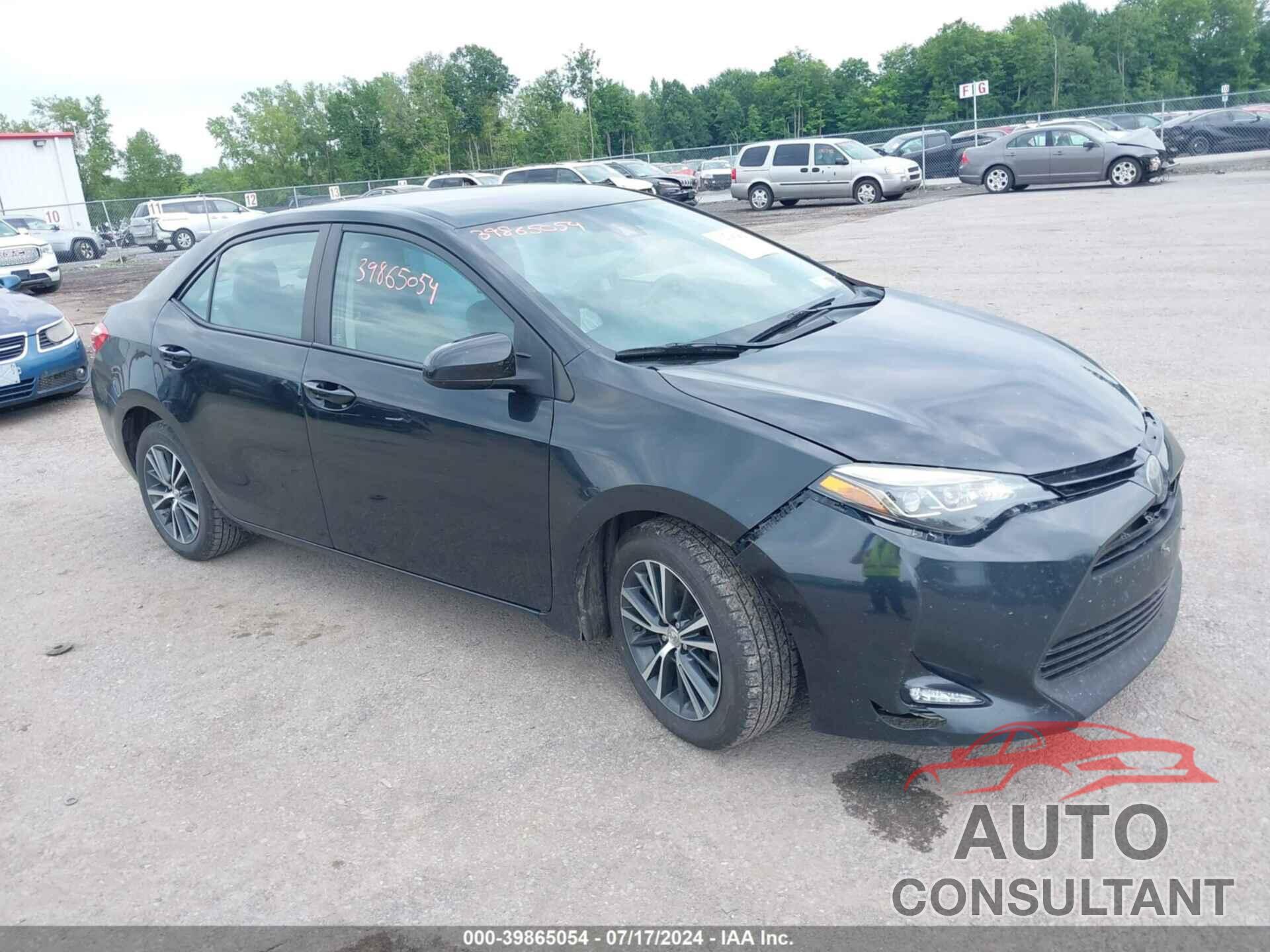 TOYOTA COROLLA 2017 - 2T1BURHE4HC749368
