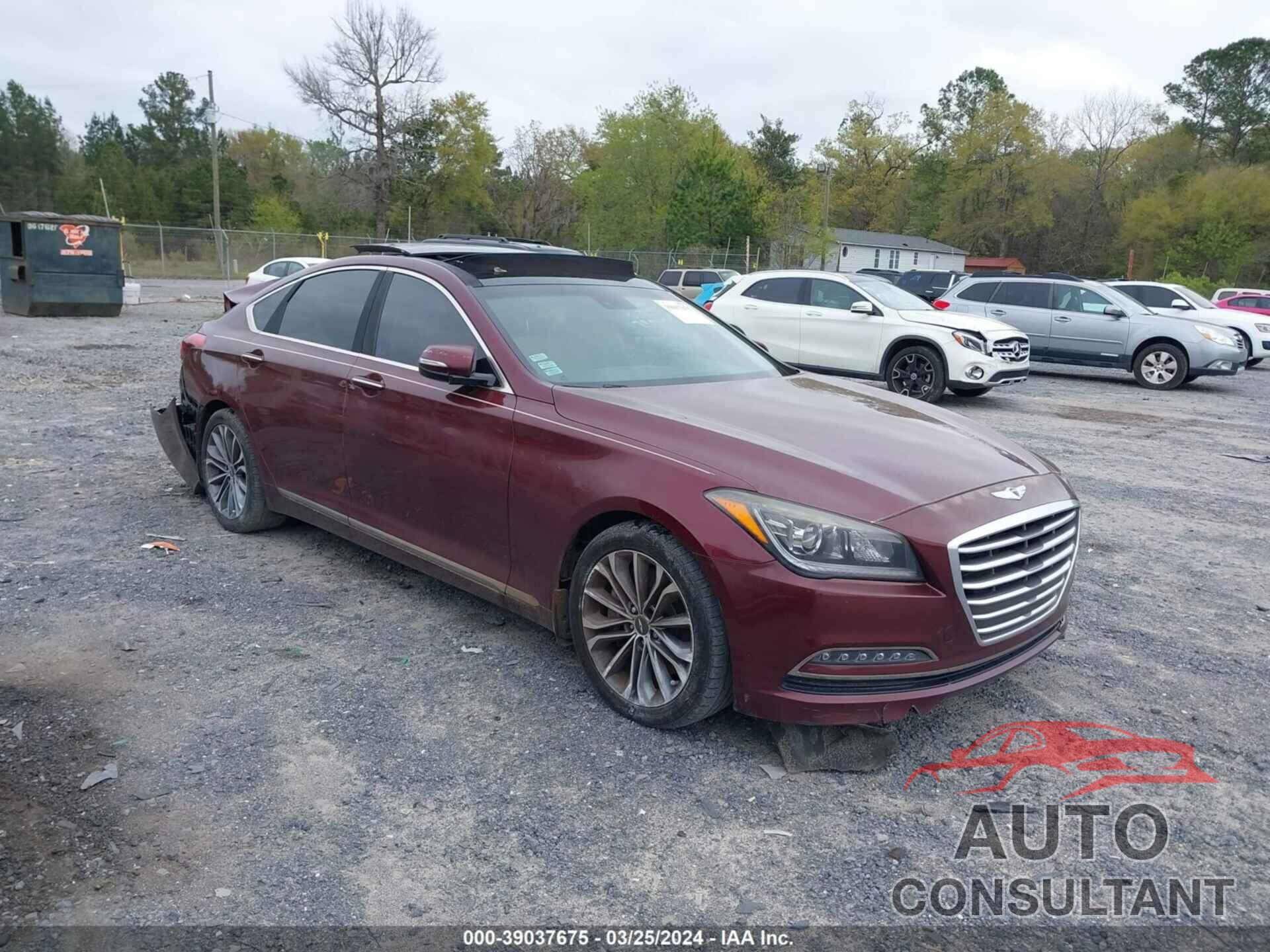 HYUNDAI GENESIS 2016 - KMHGN4JE0GU139593