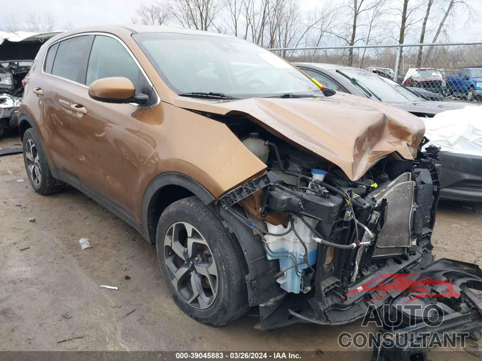 KIA SPORTAGE 2020 - KNDPM3AC1L7798341