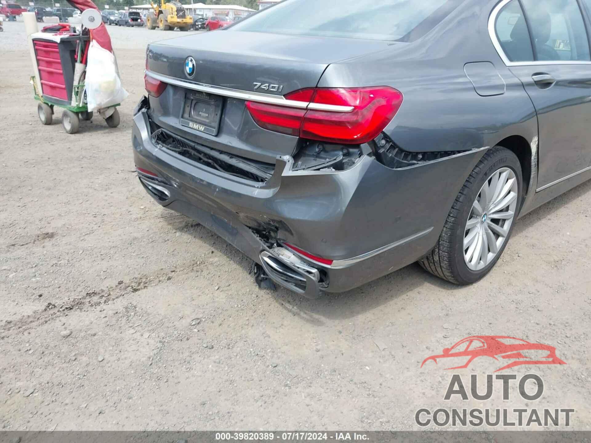 BMW 740I 2019 - WBA7E2C55KB454543