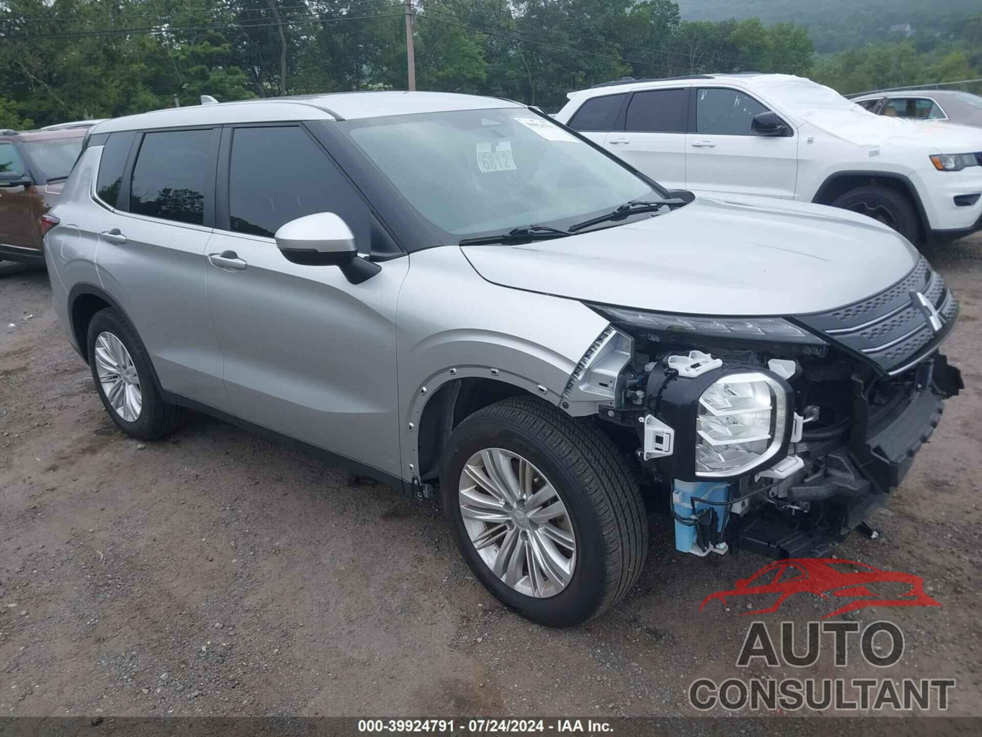MITSUBISHI OUTLANDER 2022 - JA4J4TA8XNZ032367
