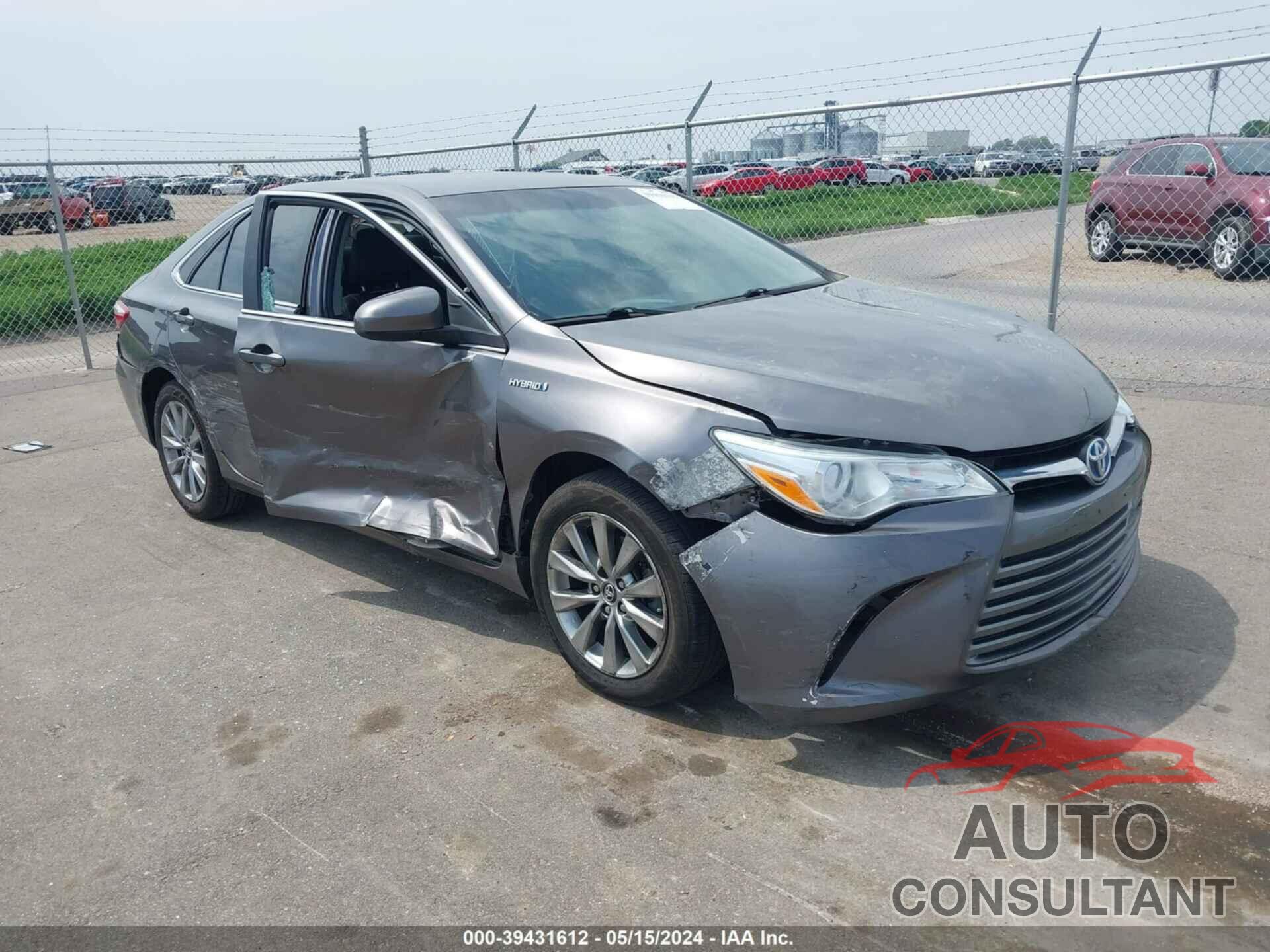 TOYOTA CAMRY HYBRID 2017 - 4T1BD1FK1HU213633