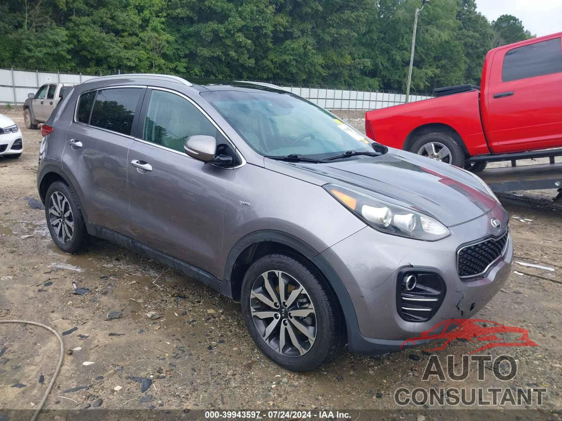 KIA SPORTAGE 2017 - KNDPNCAC4H7071215