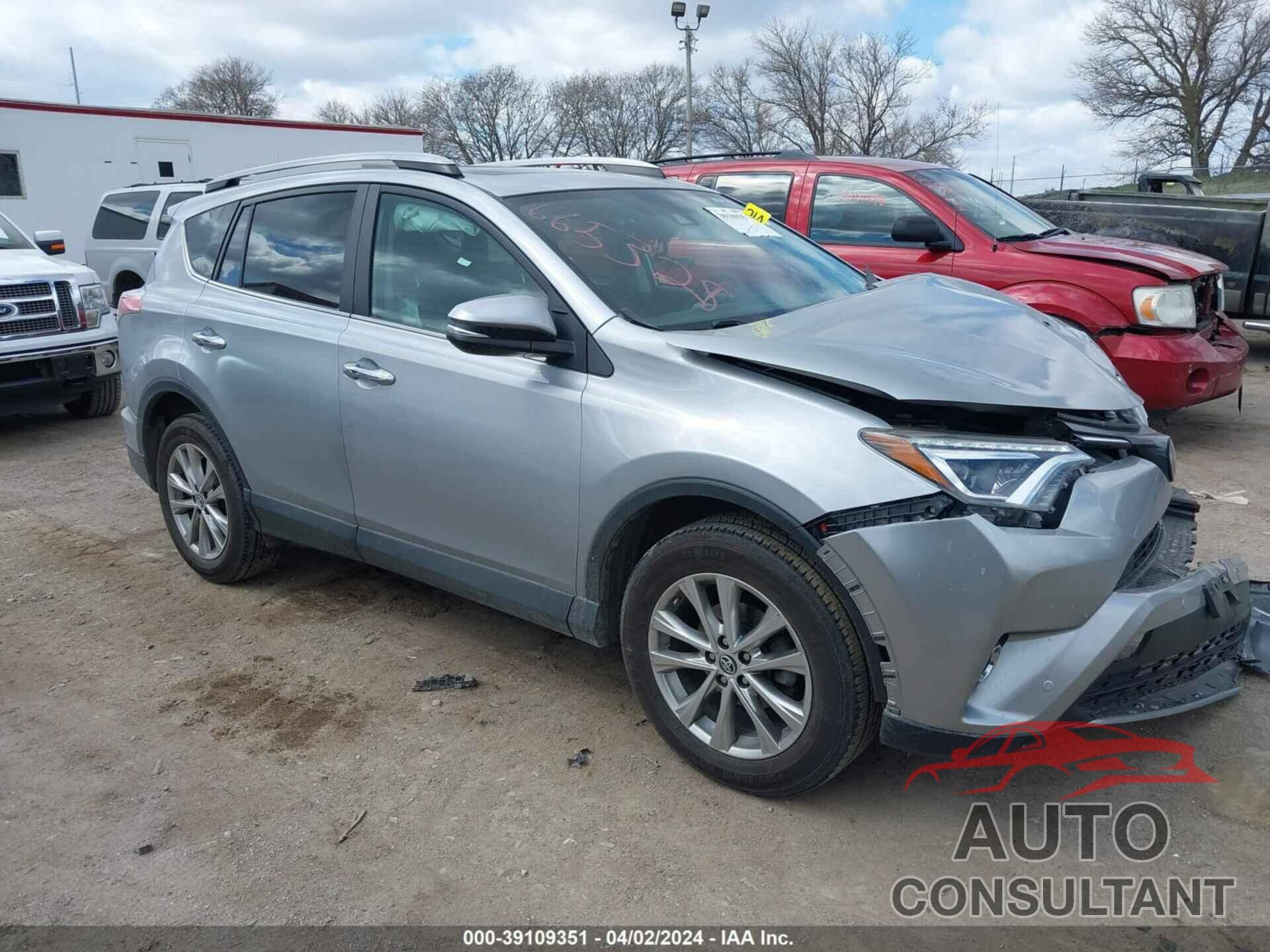 TOYOTA RAV4 2017 - 2T3DFREV2HW637617