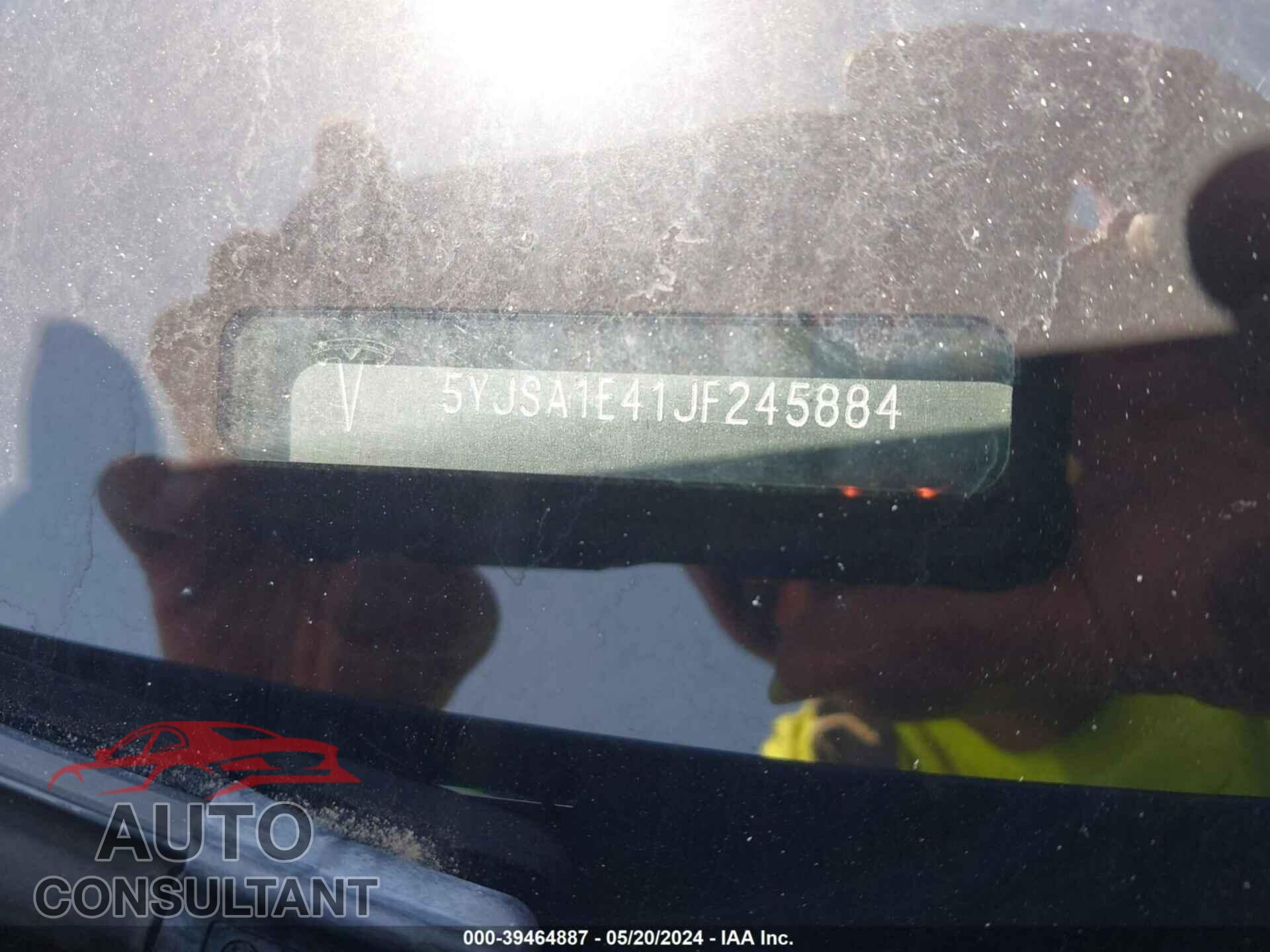 TESLA MODEL S 2018 - 5YJSA1E41JF245884