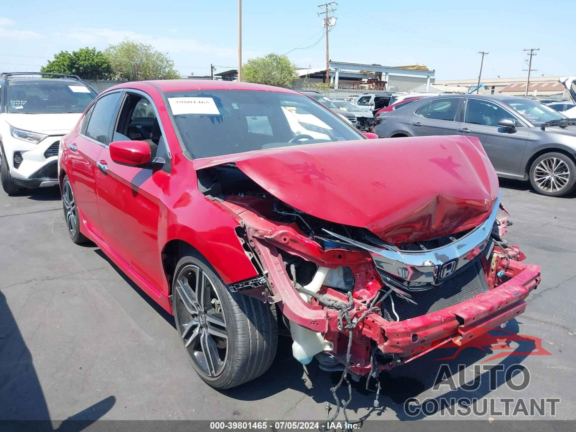 HONDA ACCORD 2017 - 1HGCR2F53HA131142