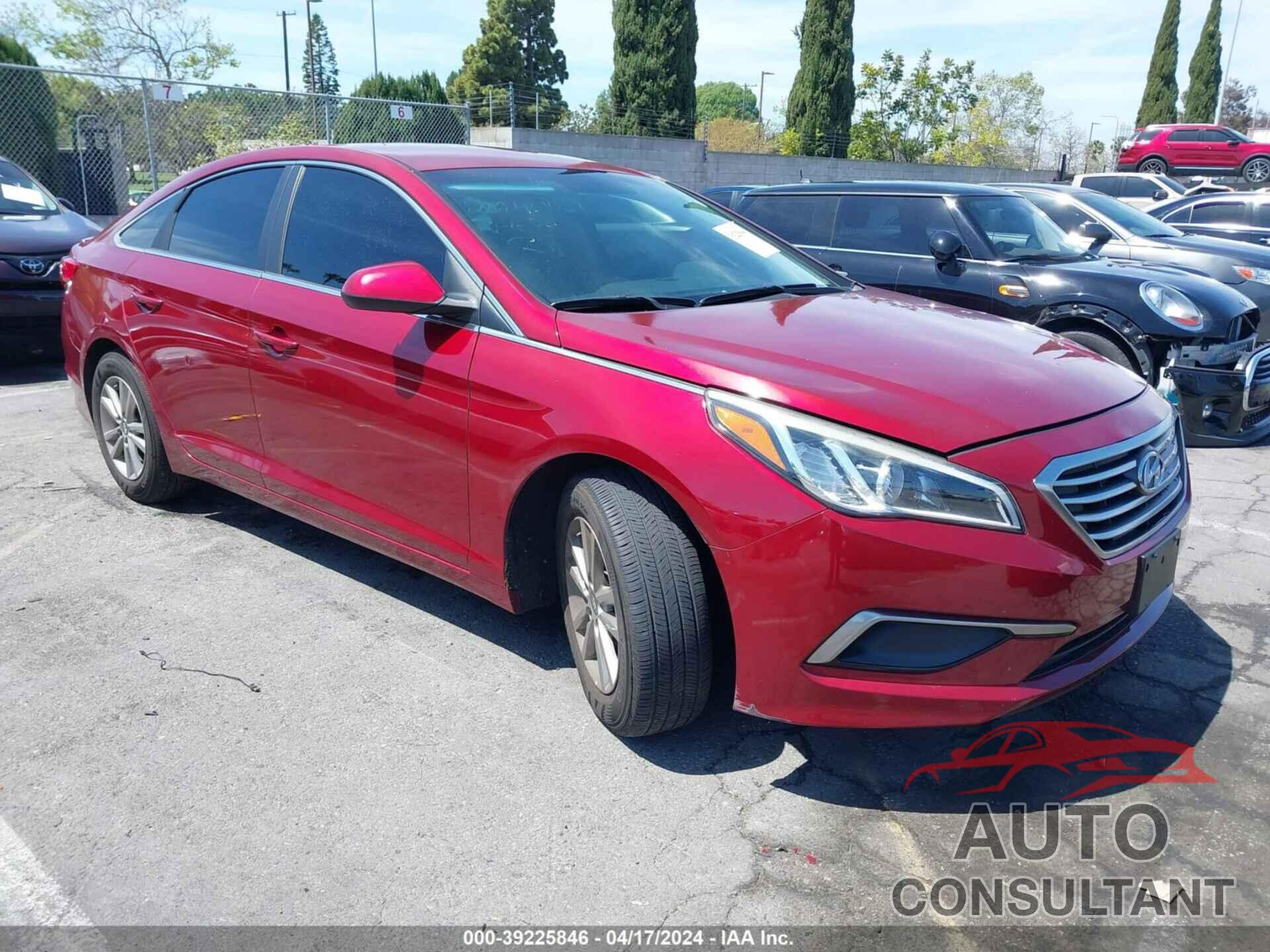 HYUNDAI SONATA 2016 - 5NPE24AF2GH337485