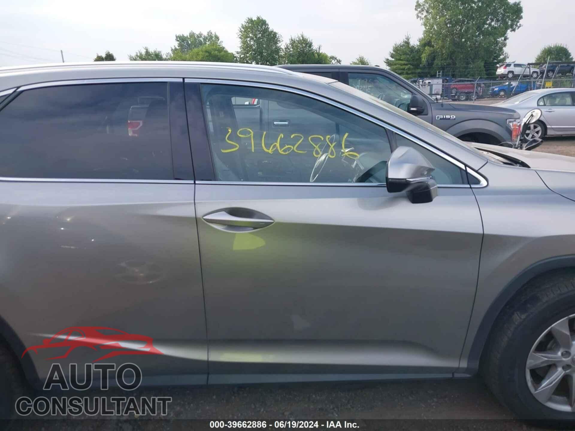 LEXUS RX 350 2017 - 2T2BZMCA4HC084900