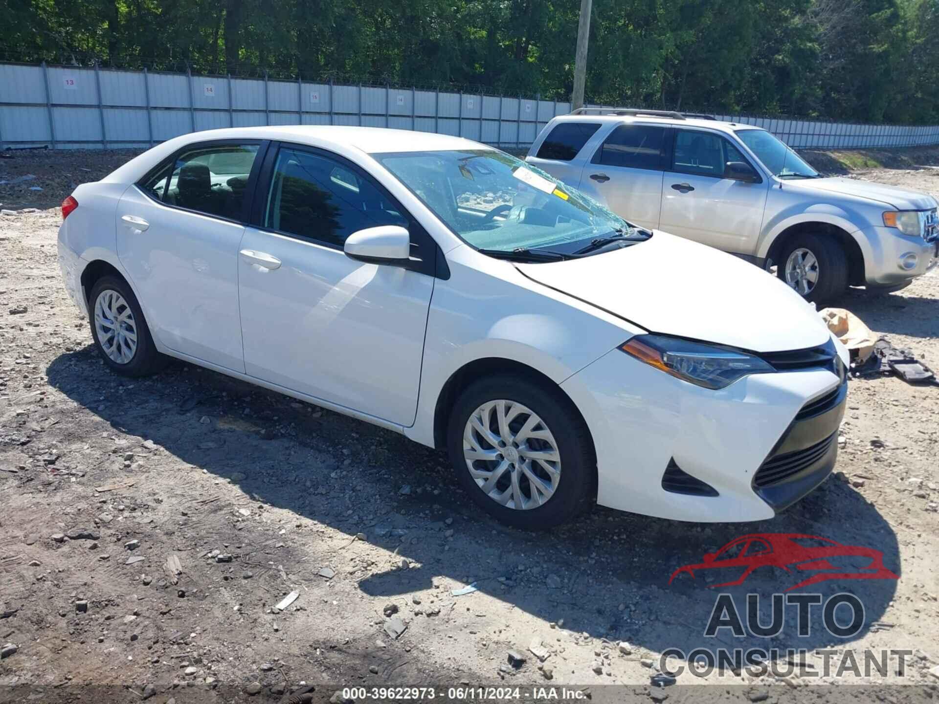TOYOTA COROLLA 2019 - 5YFBURHE1KP887117