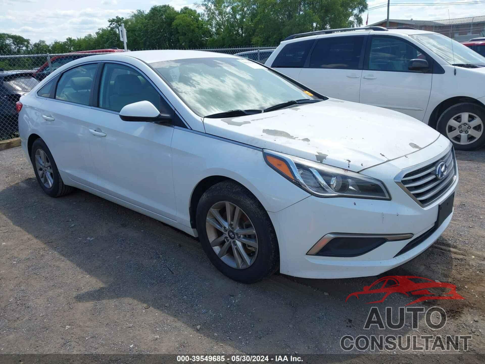 HYUNDAI SONATA 2017 - 5NPE24AF1HH494149